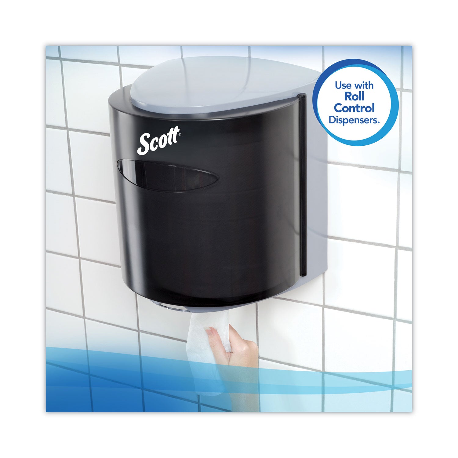 1 Ply - 8" Width x 12" Length - 700 Sheets/Roll - White - Paper - 1 Carton