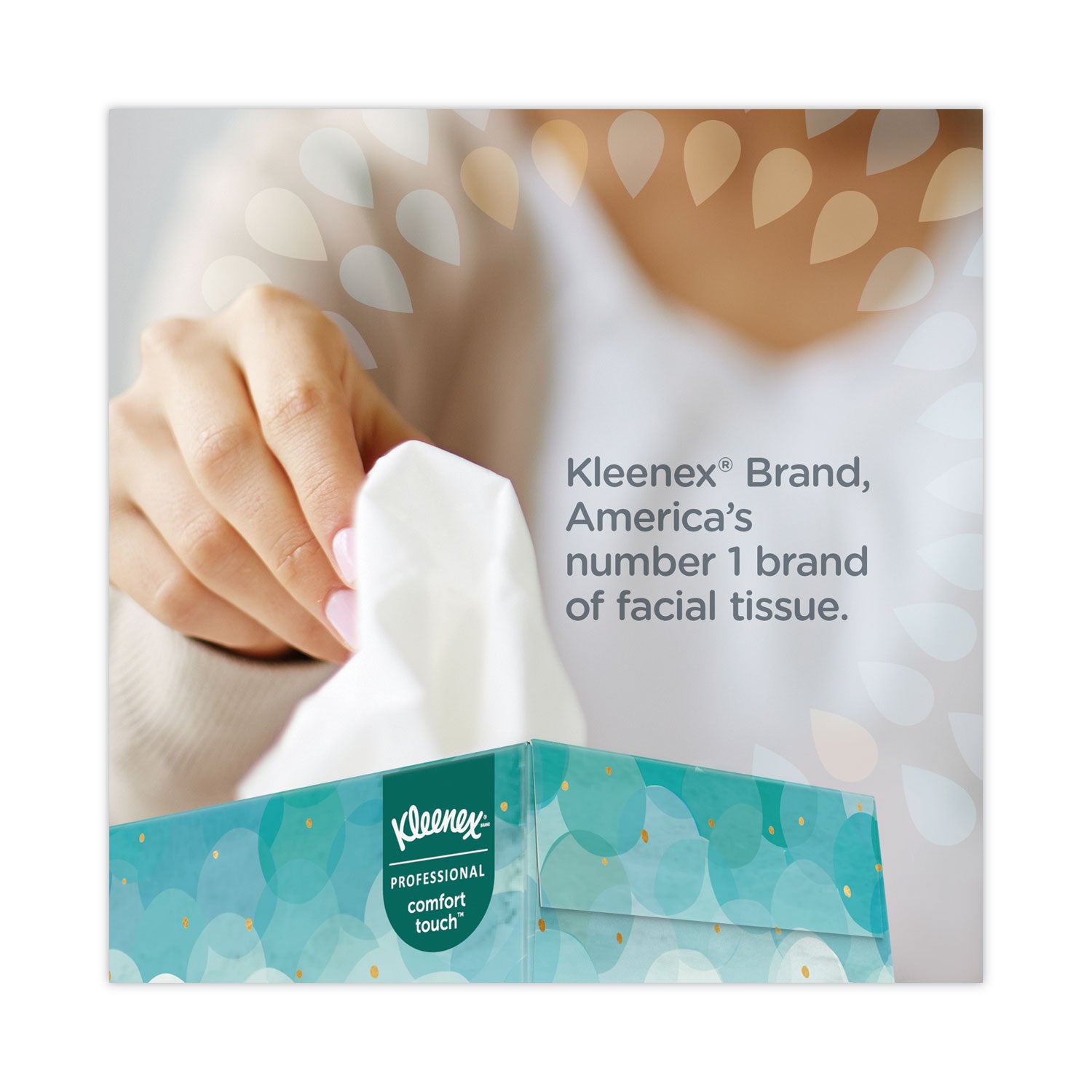 2 Ply - 8.40" Width x 5.50" Length - White - 48/Box - 64 / Carton