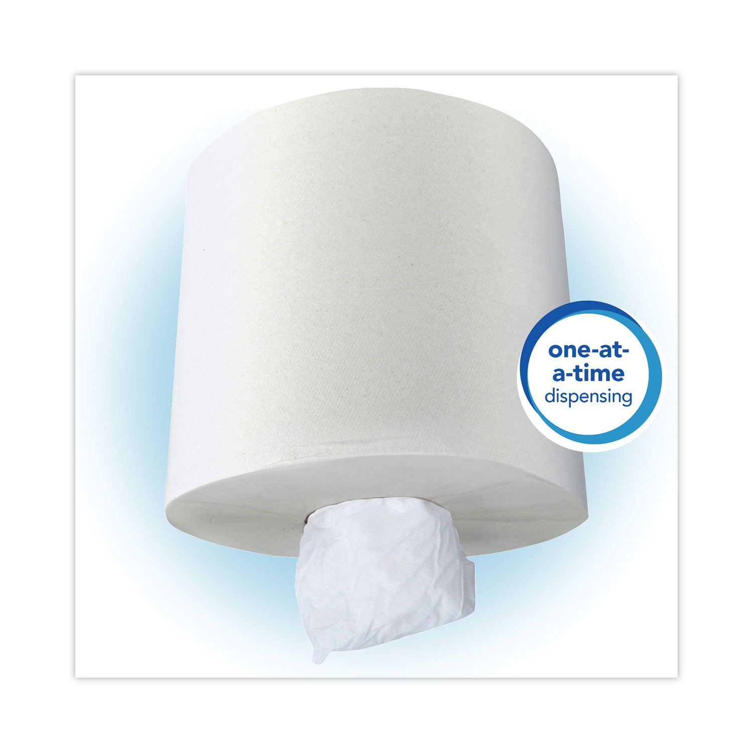 1 Ply - 8" Width x 12" Length - 700 Sheets/Roll - White - Paper - 1 Carton