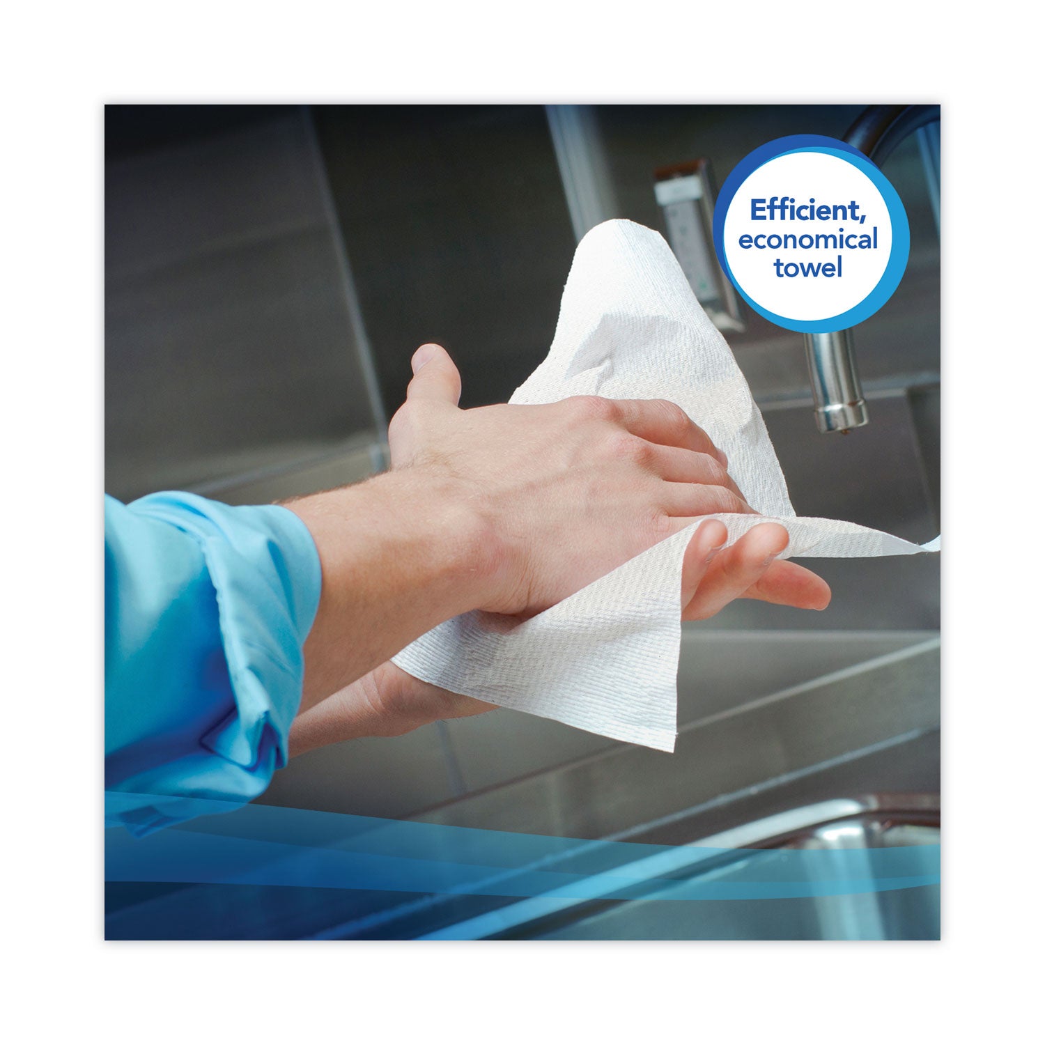 Single Fold - 9.30" Width x 10.50" Length - White - 250/Pack - 16 / Carton