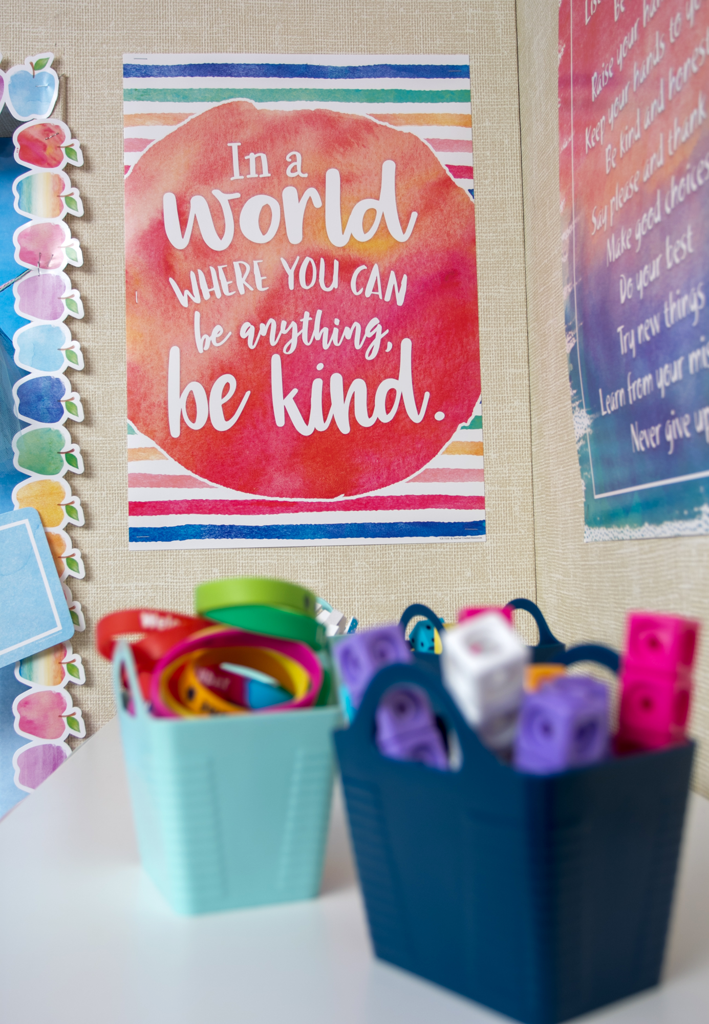 In a World Where You Can Be Anything, Be Kind Positive Poster