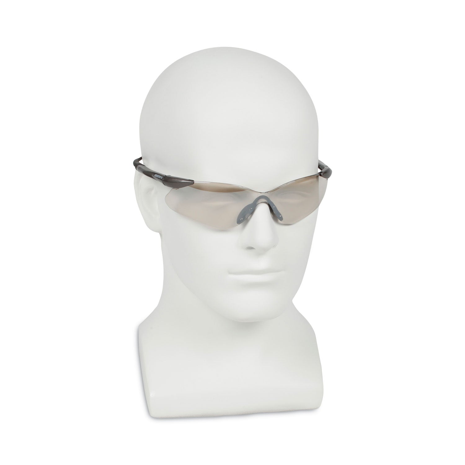 Nemesis VL Safety Glasses, Gunmetal Frame, Indoor/Outdoor Uncoated Lens