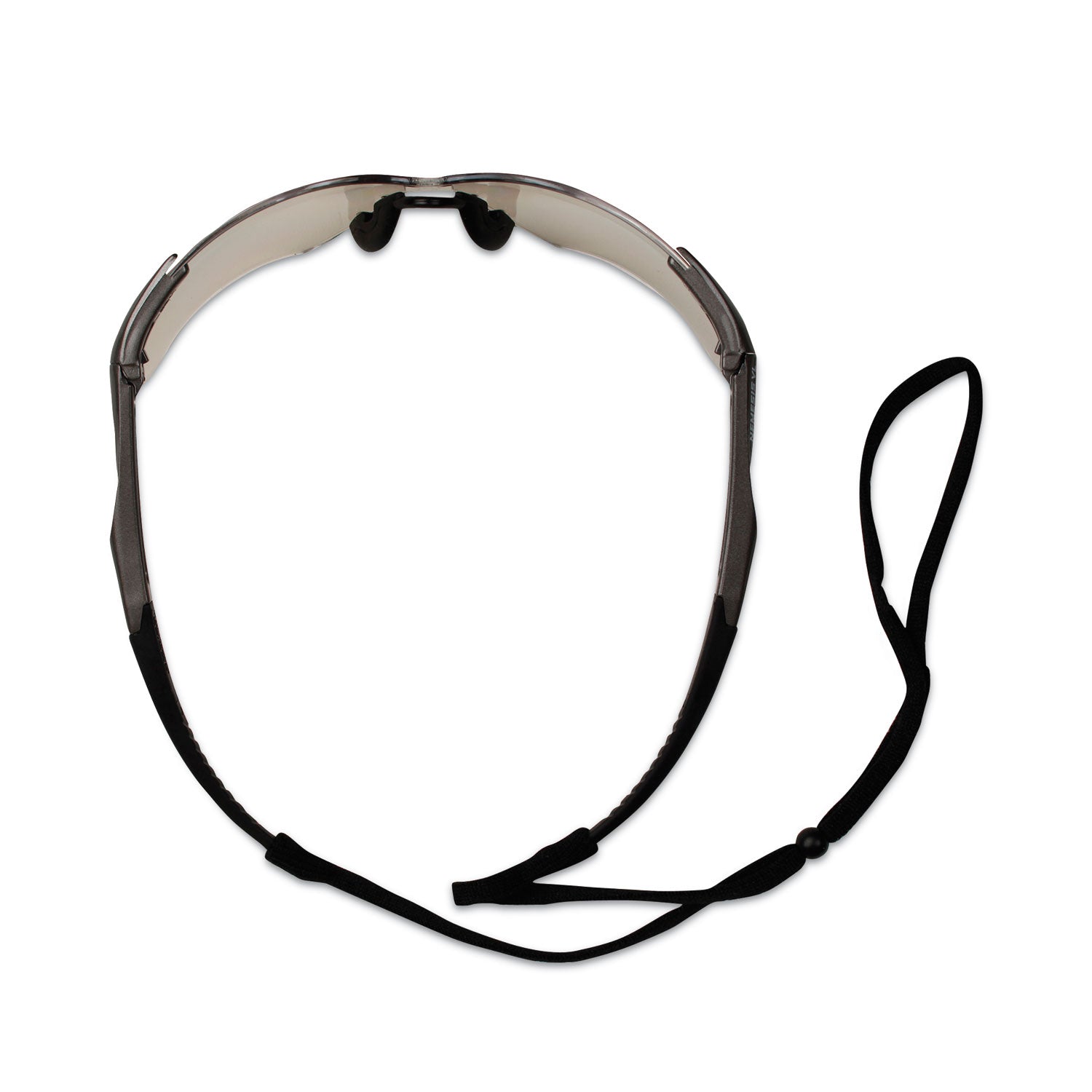 Nemesis VL Safety Glasses, Gunmetal Frame, Indoor/Outdoor Uncoated Lens