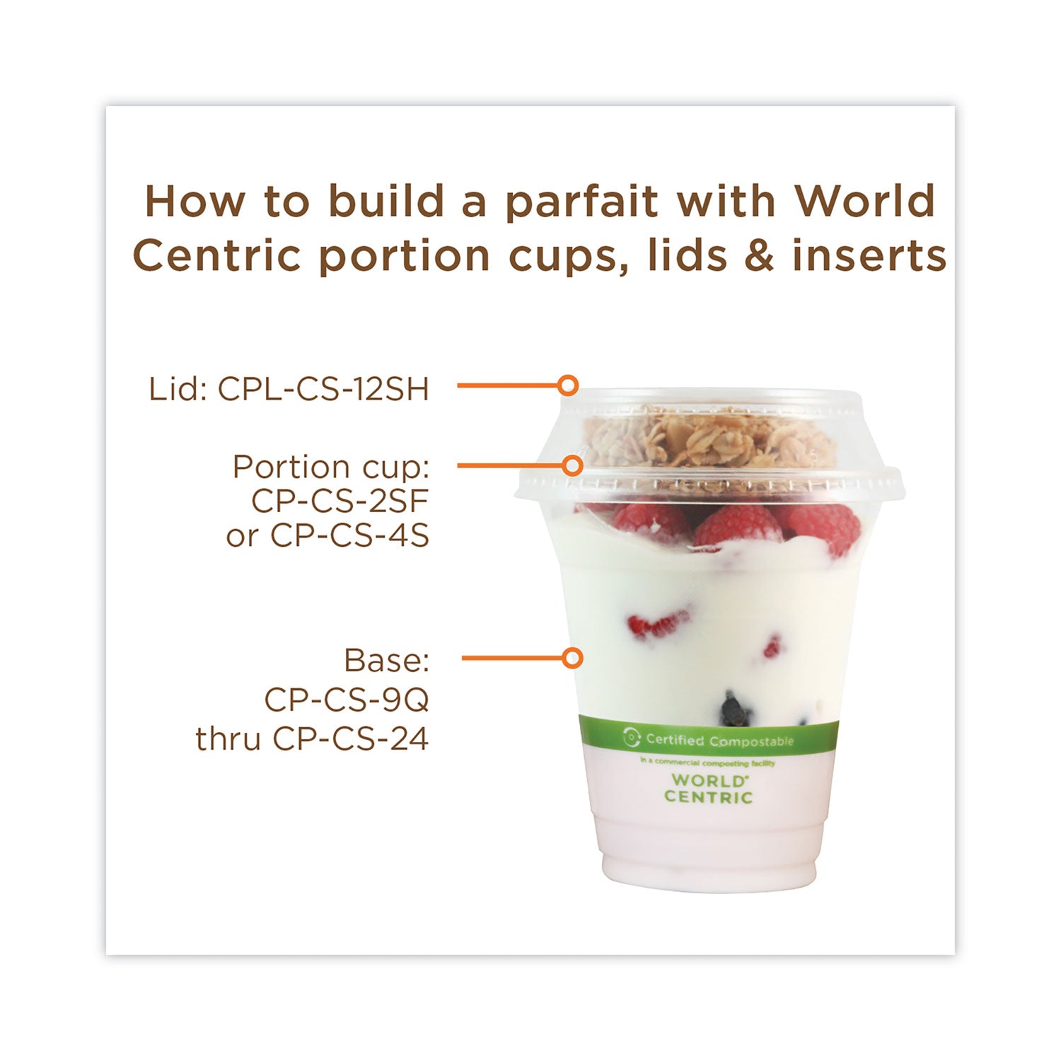 PLA Clear Cold Cups, 10 oz, Plastic, Clear, 1,000/Carton