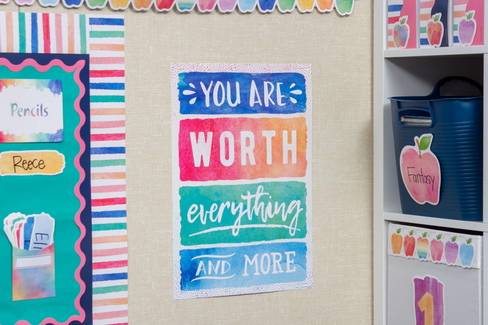 You Are Worth Everything and More Positive Poster