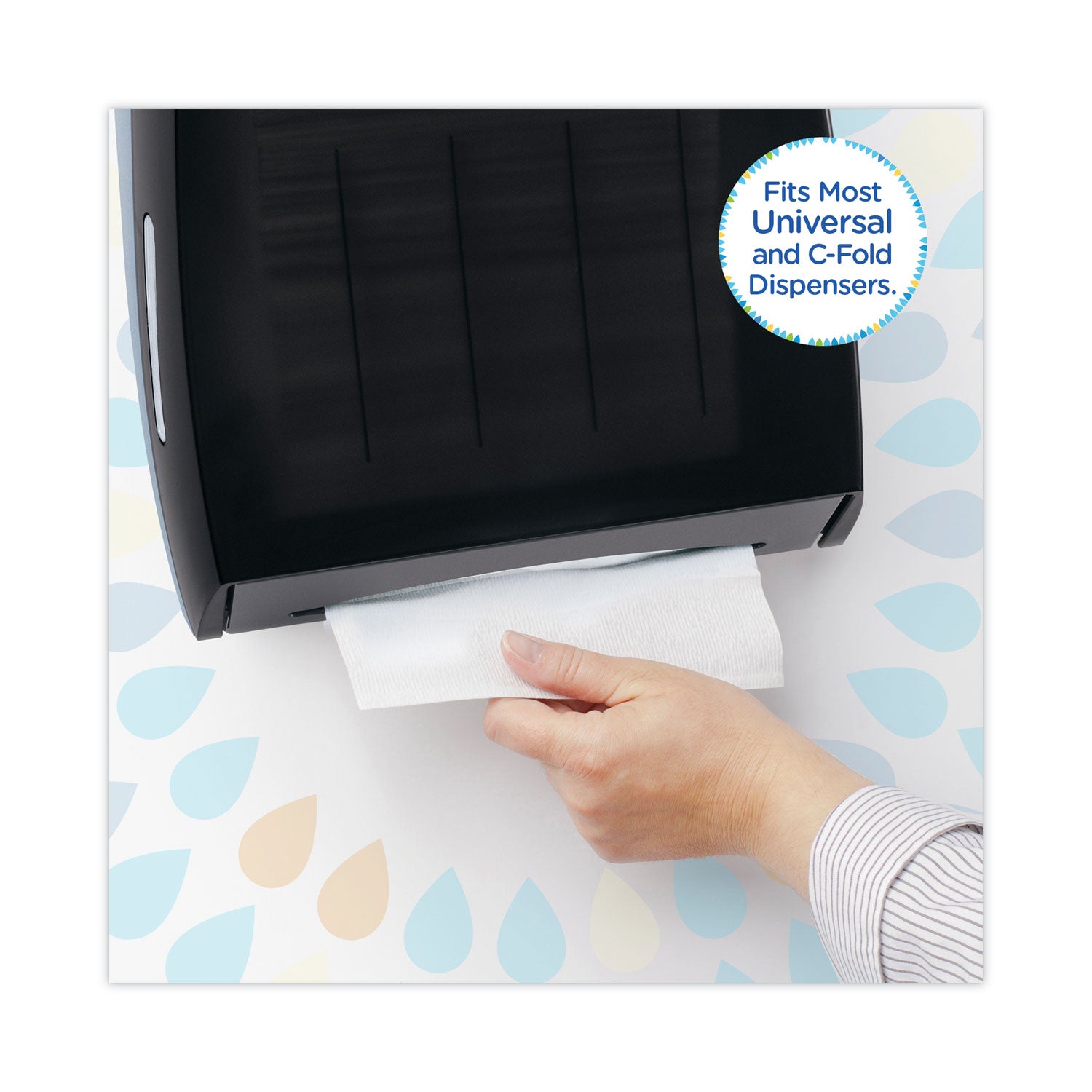 10.13" Width x 13.25" Length - White - 150/Pack - 1 Carton