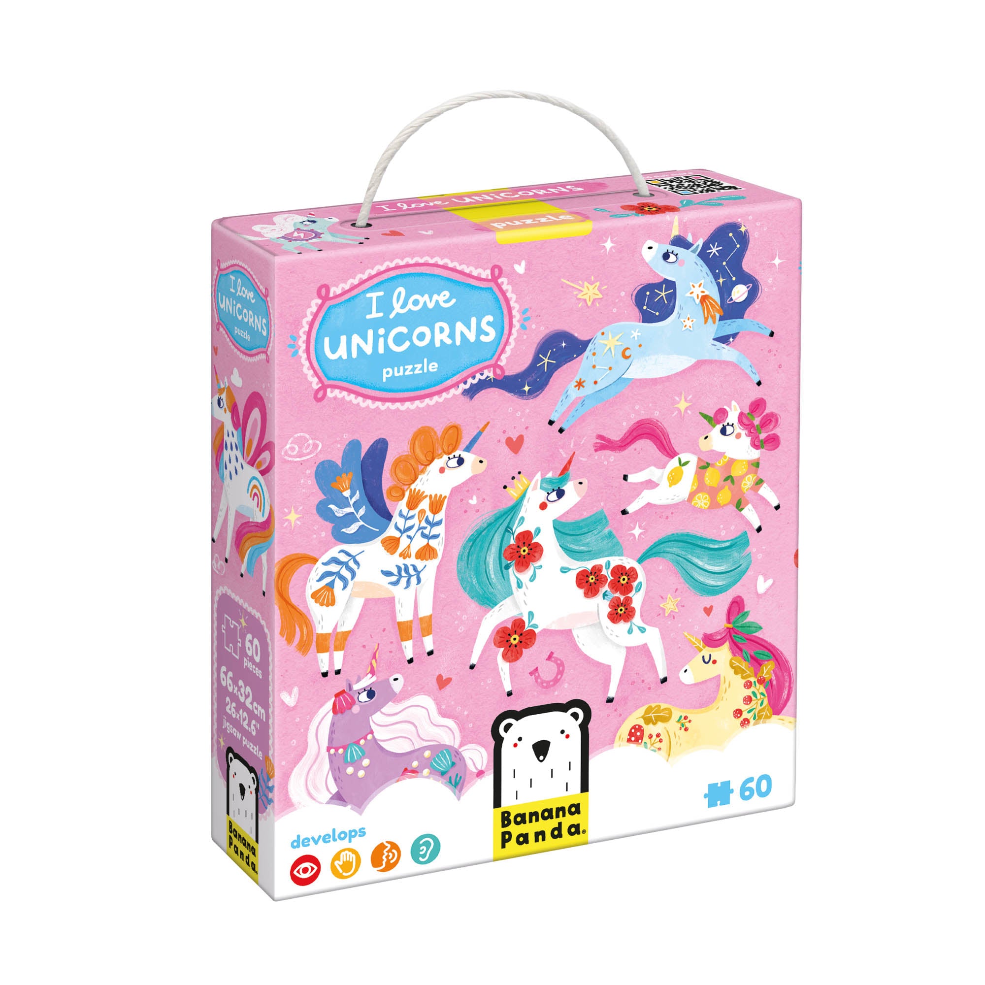I Love Unicorns Puzzle, Ages 4+