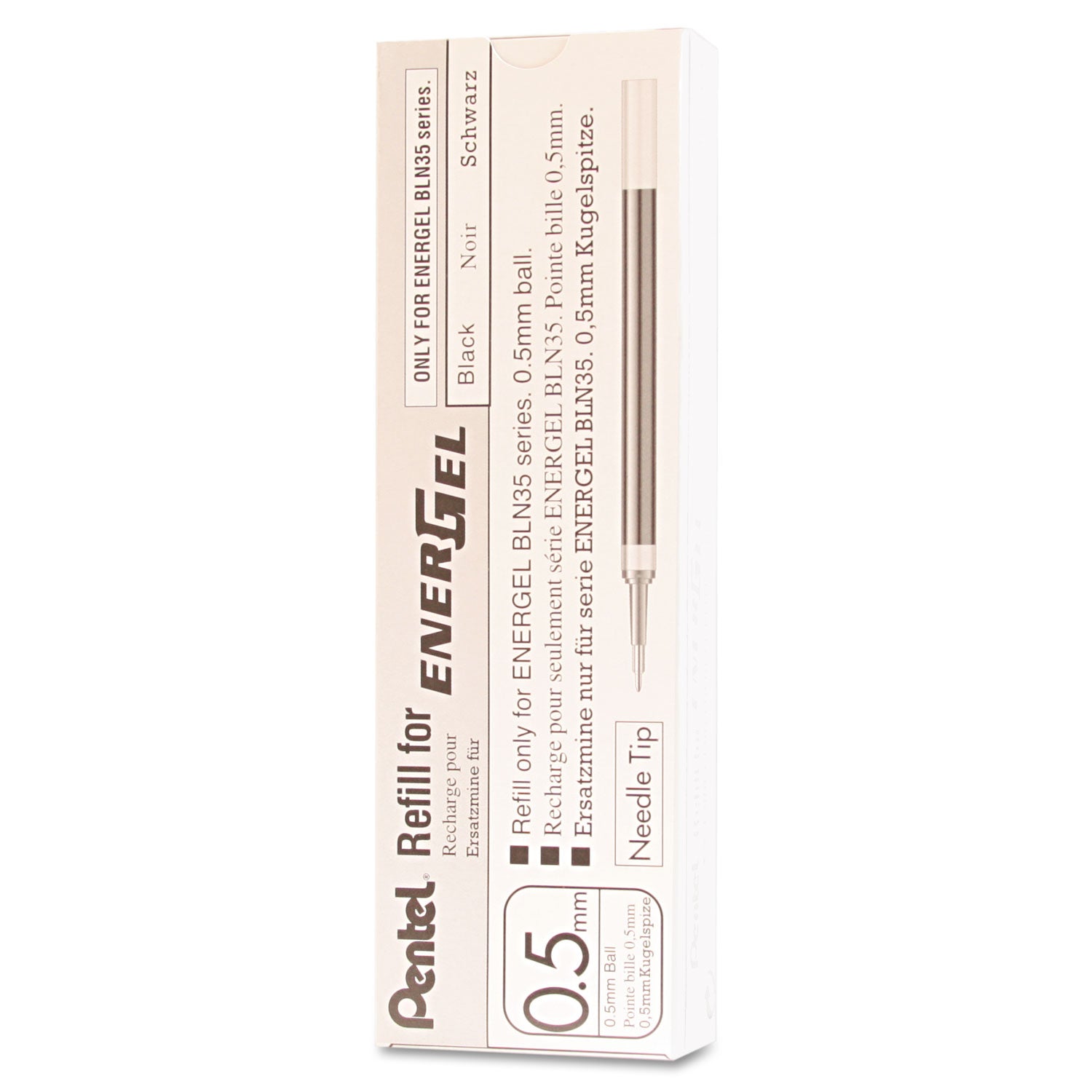 0.50 mm , Fine Point - Black Ink - Smudge Proof, Quick-drying Ink, Glob-free - 1 Each