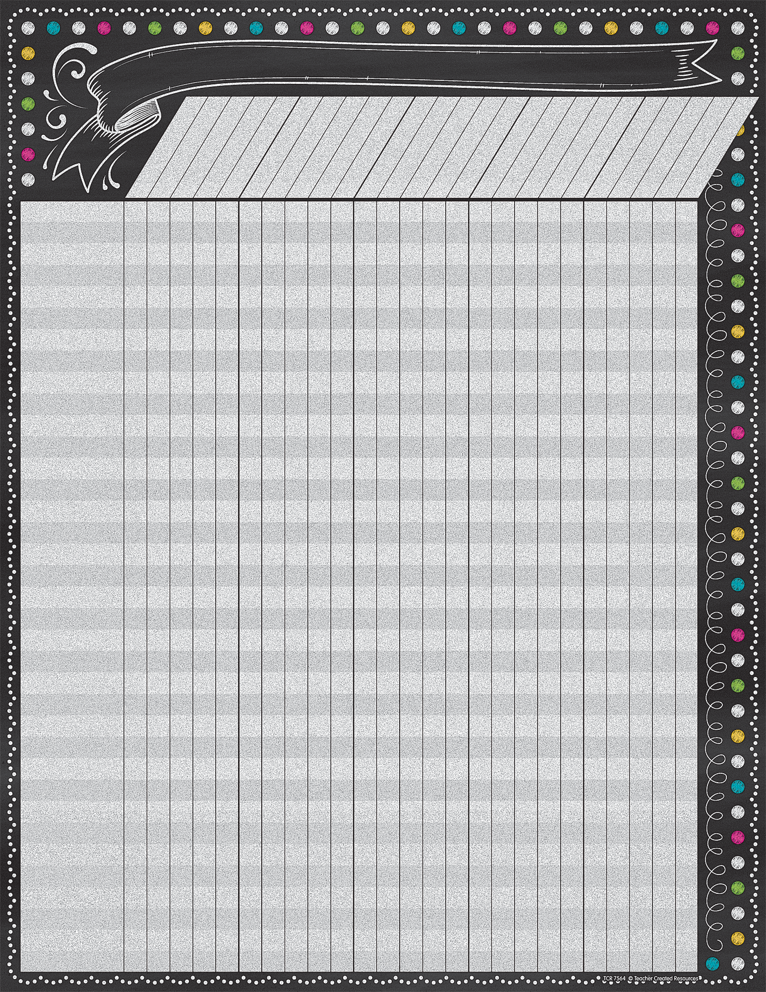 Chalkboard Brights Incentive Chart