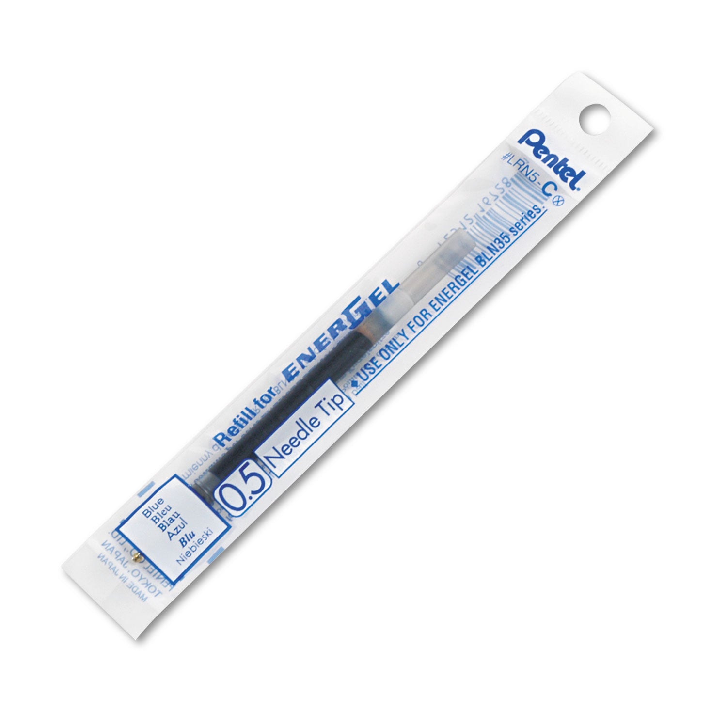 0.50 mm , Fine Point - Blue Ink - Smudge Proof, Quick-drying Ink, Glob-free - 1 Each