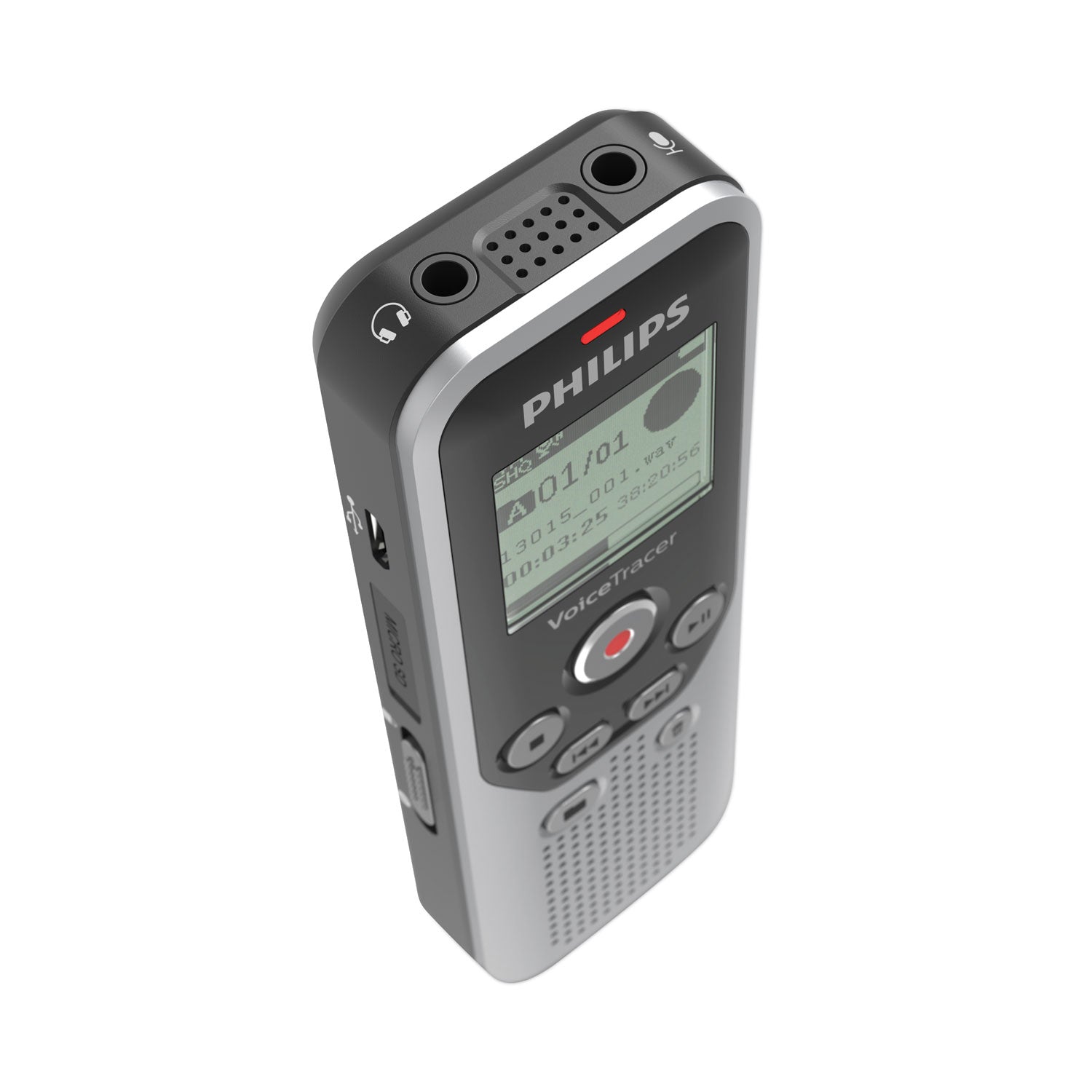 8 GB Flash Memory - microSD, SD Supported - WAV - High Quality, Standard Play, Long Play - 583 Hour Recording - USB - Headphone - Portable