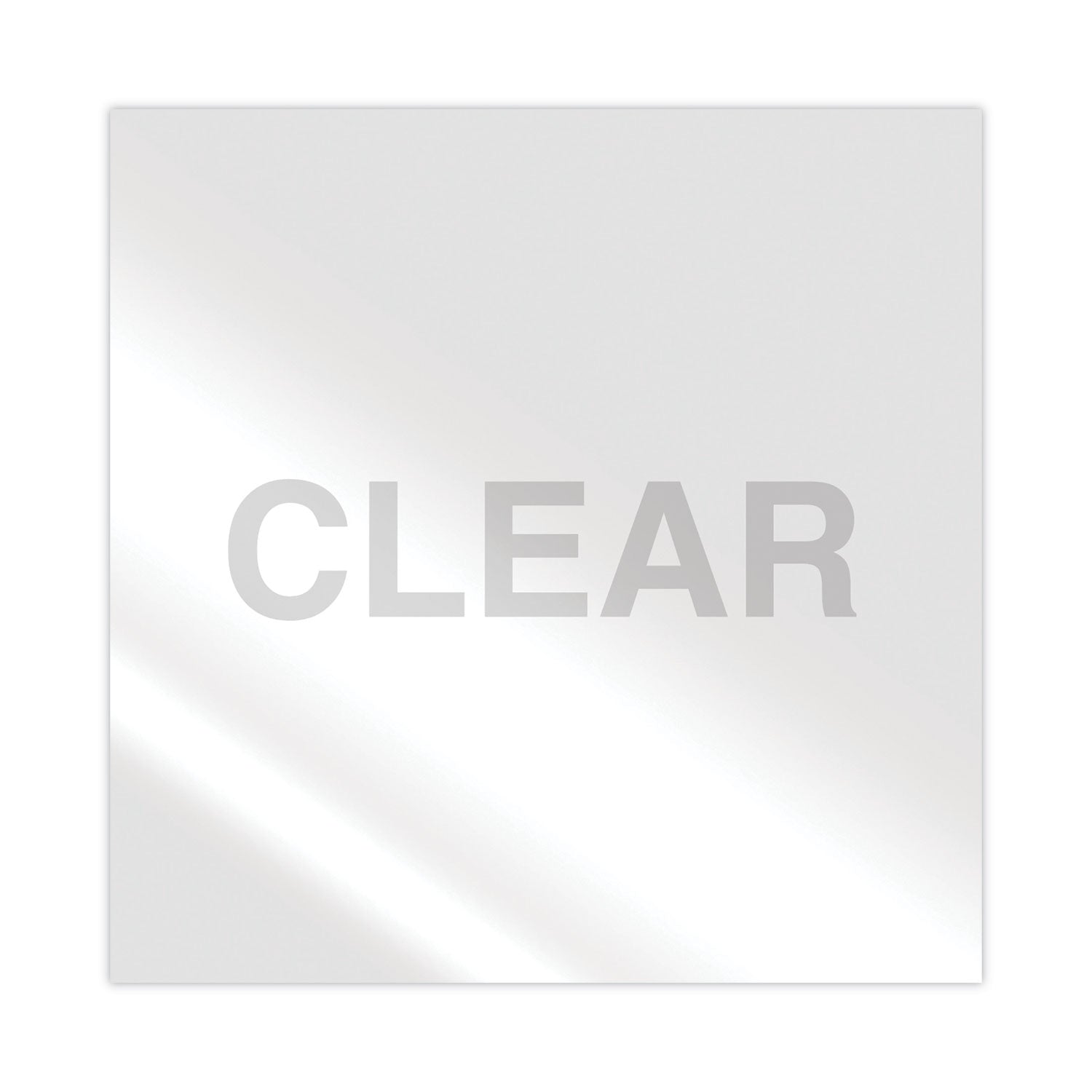5 ft Length x 0.94" Width - Clear - Gel - 1 Each