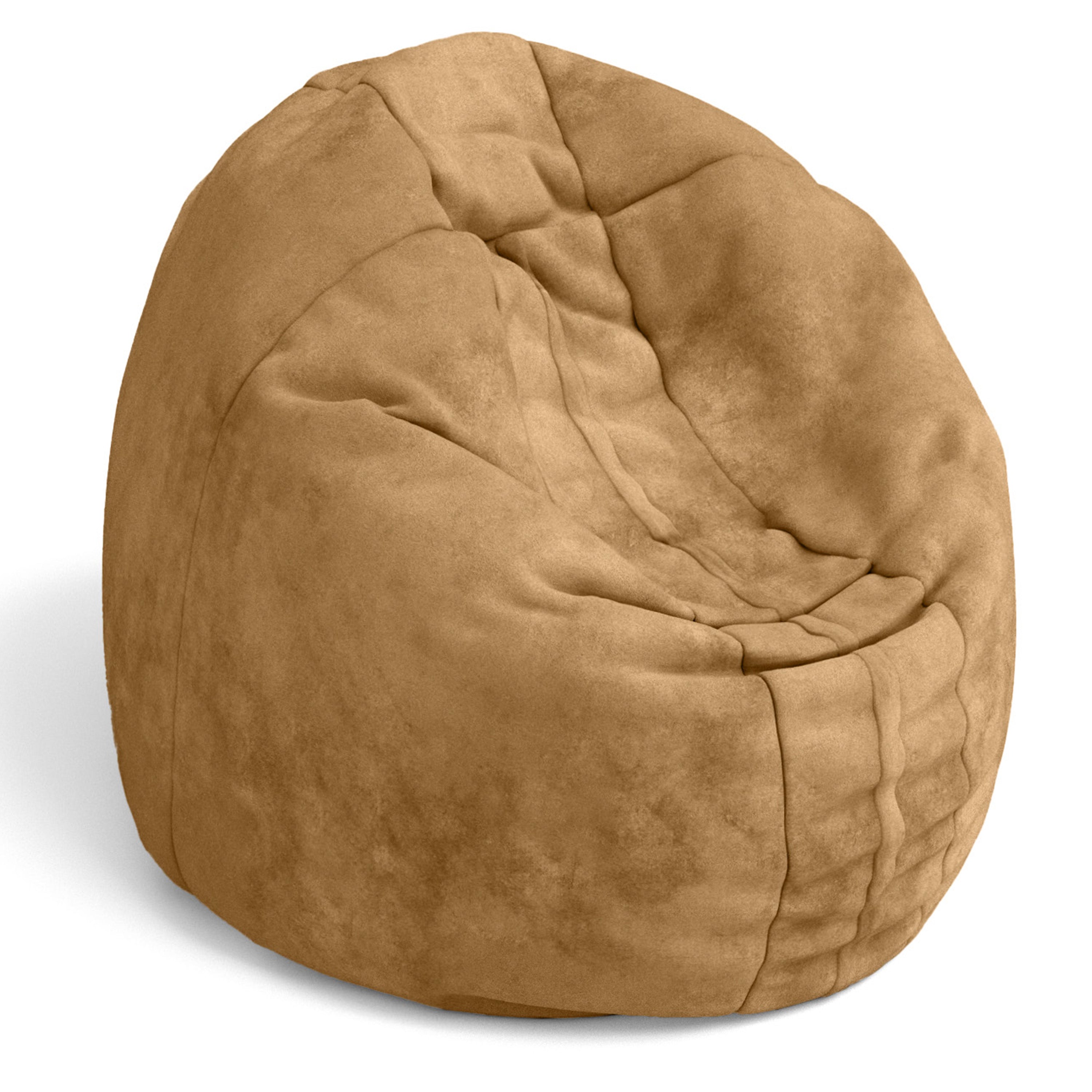 Jaxx Cocoon 4 Foot Bean Bag Chair and Crash Pad, Camel
