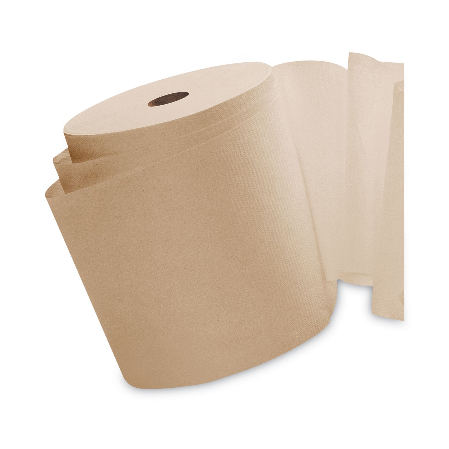 8" Width x 800 ft Length - Brown, Kraft - Paper - 12 / Carton