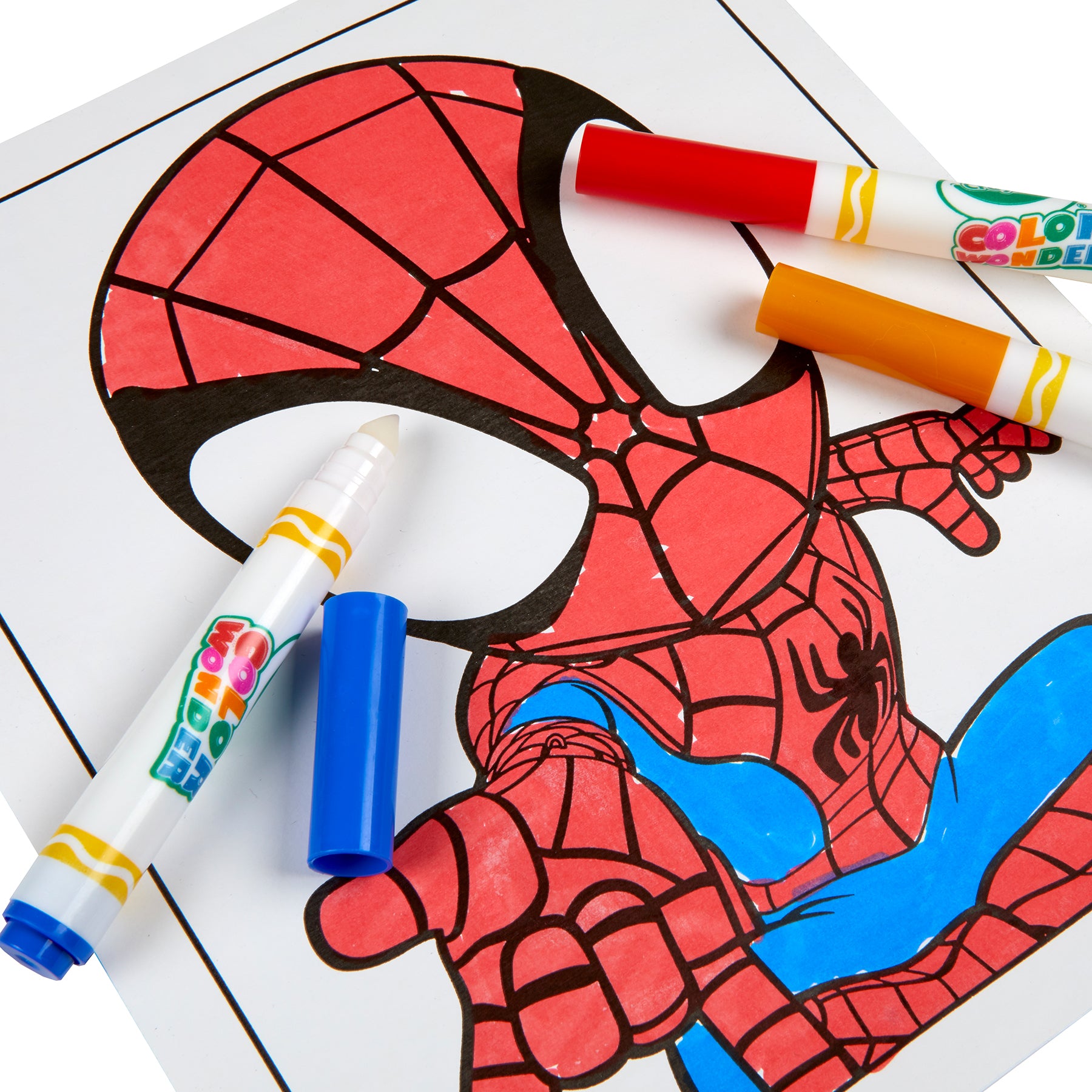 Color Wonder® Coloring Pad & Markers, Spidey and His Amazing Friends