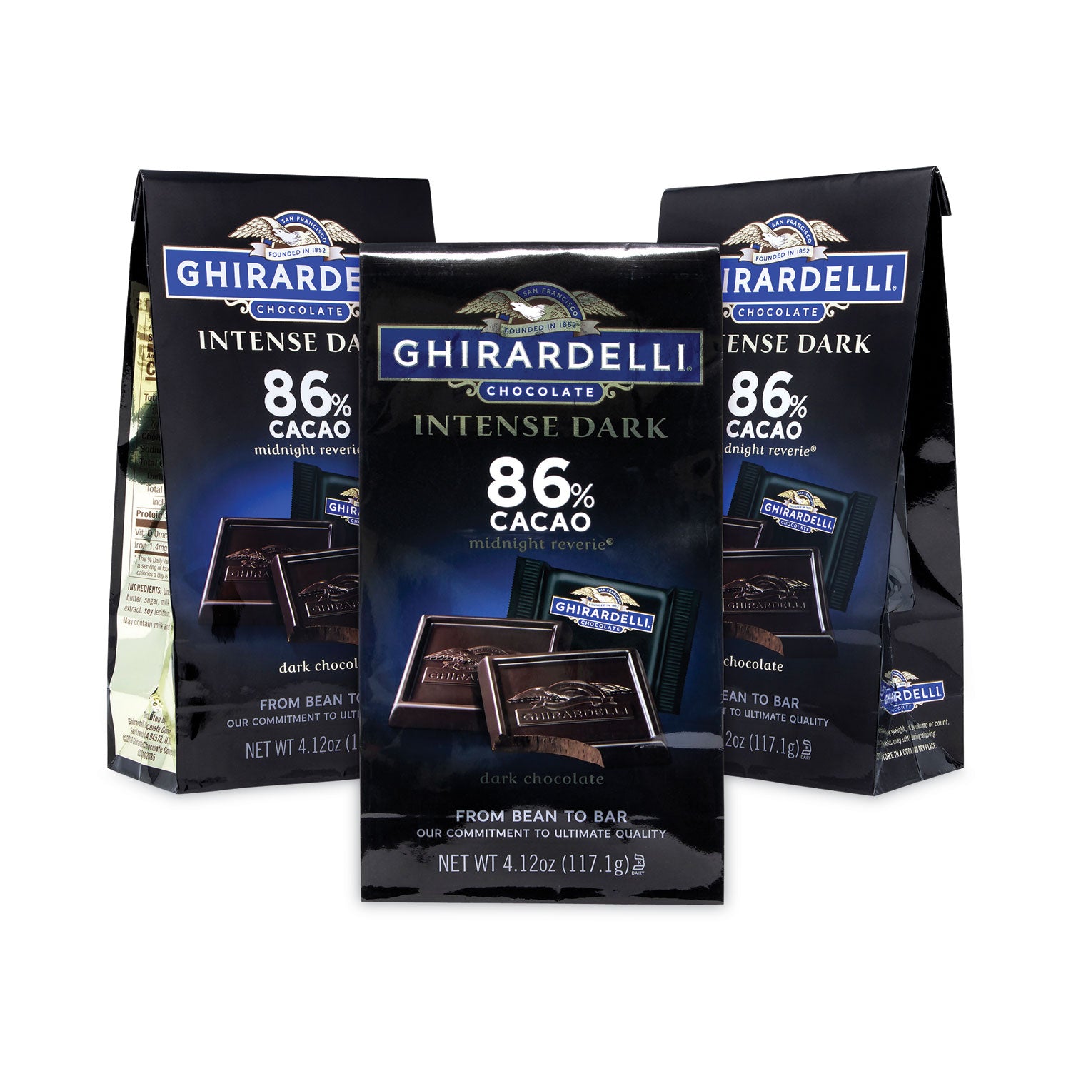 Dark Chocolate - 3 /Bag - 1 Carton