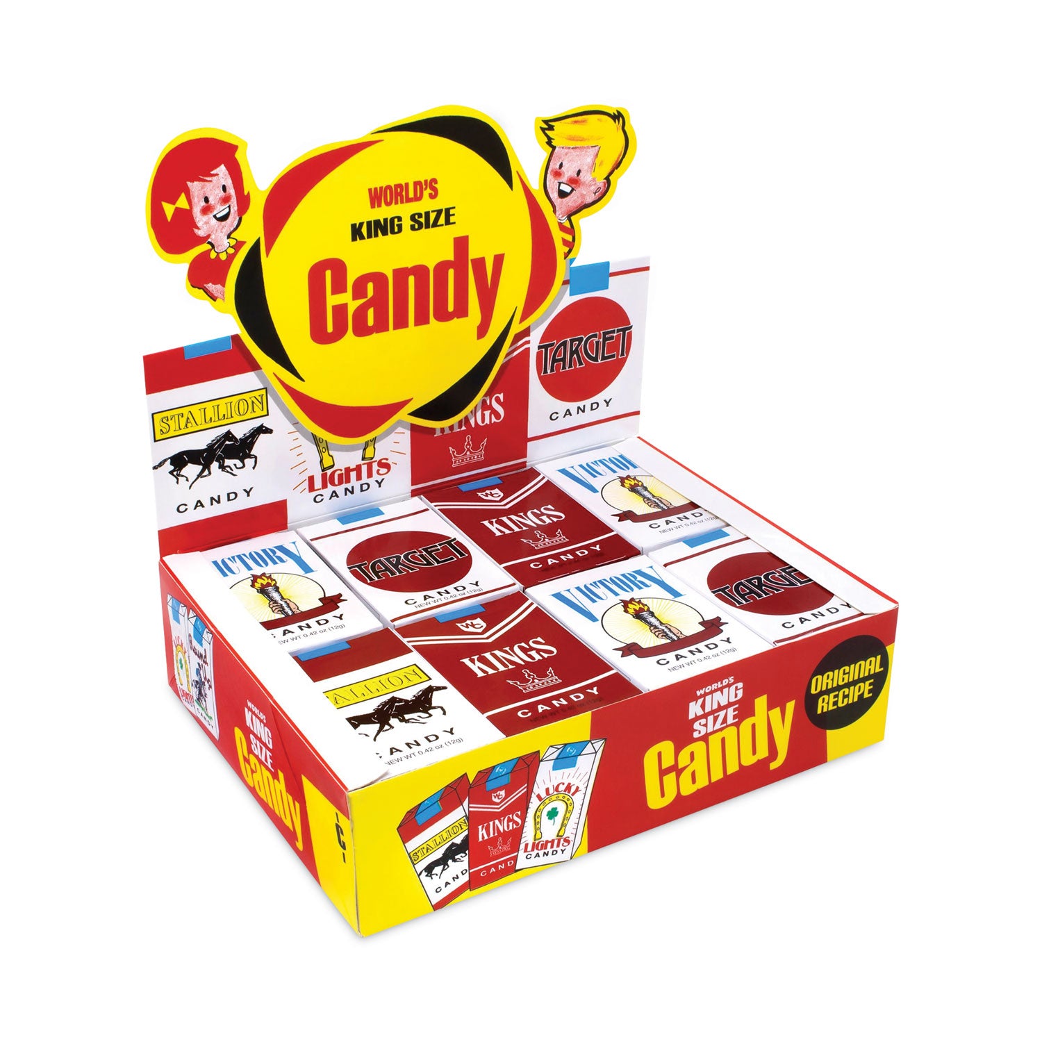 Candy Cigarettes, 1.3 oz, 24/Pack