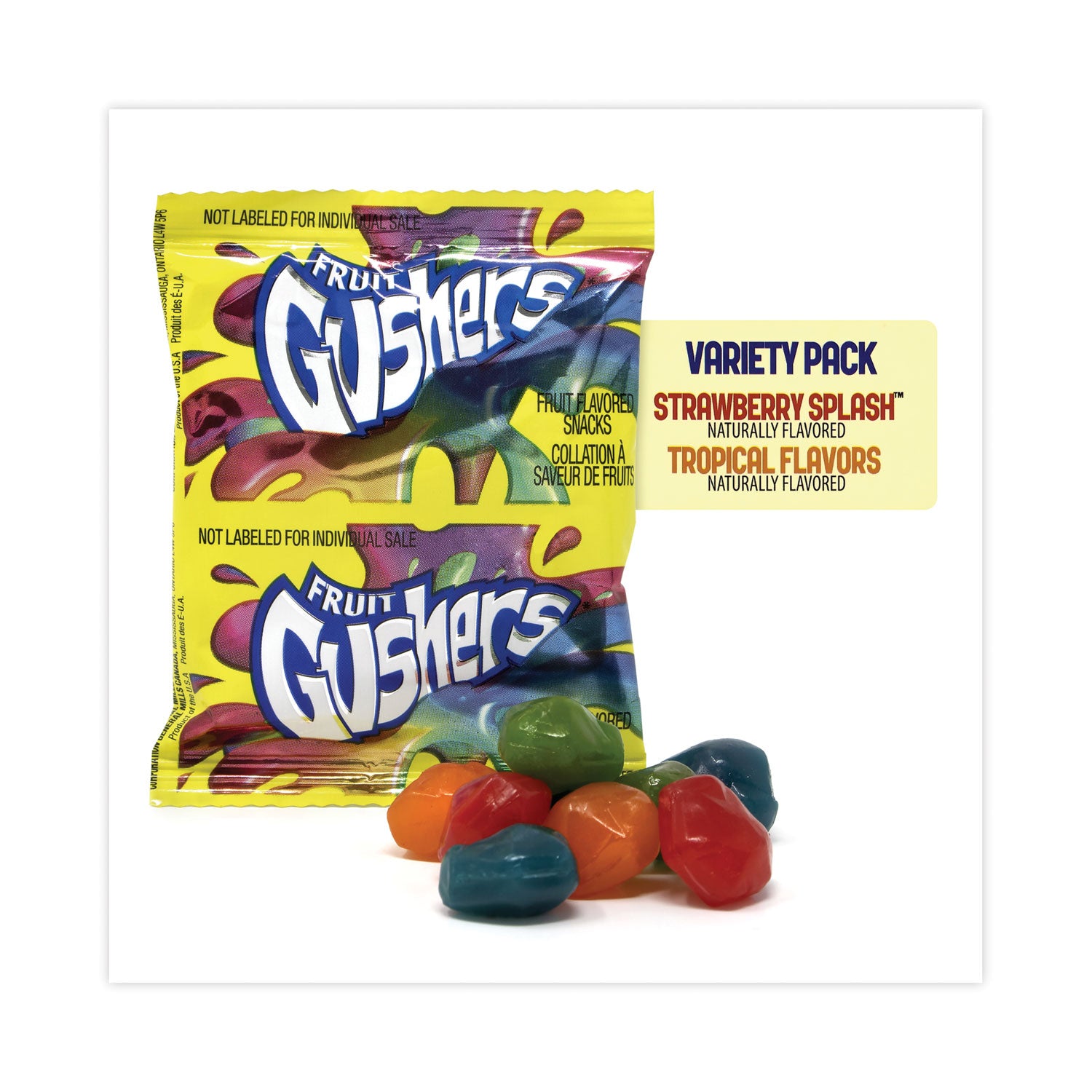 Individually Wrapped, Gluten-free - Assorted - 0.80 oz - 42/Bag - 1 Carton