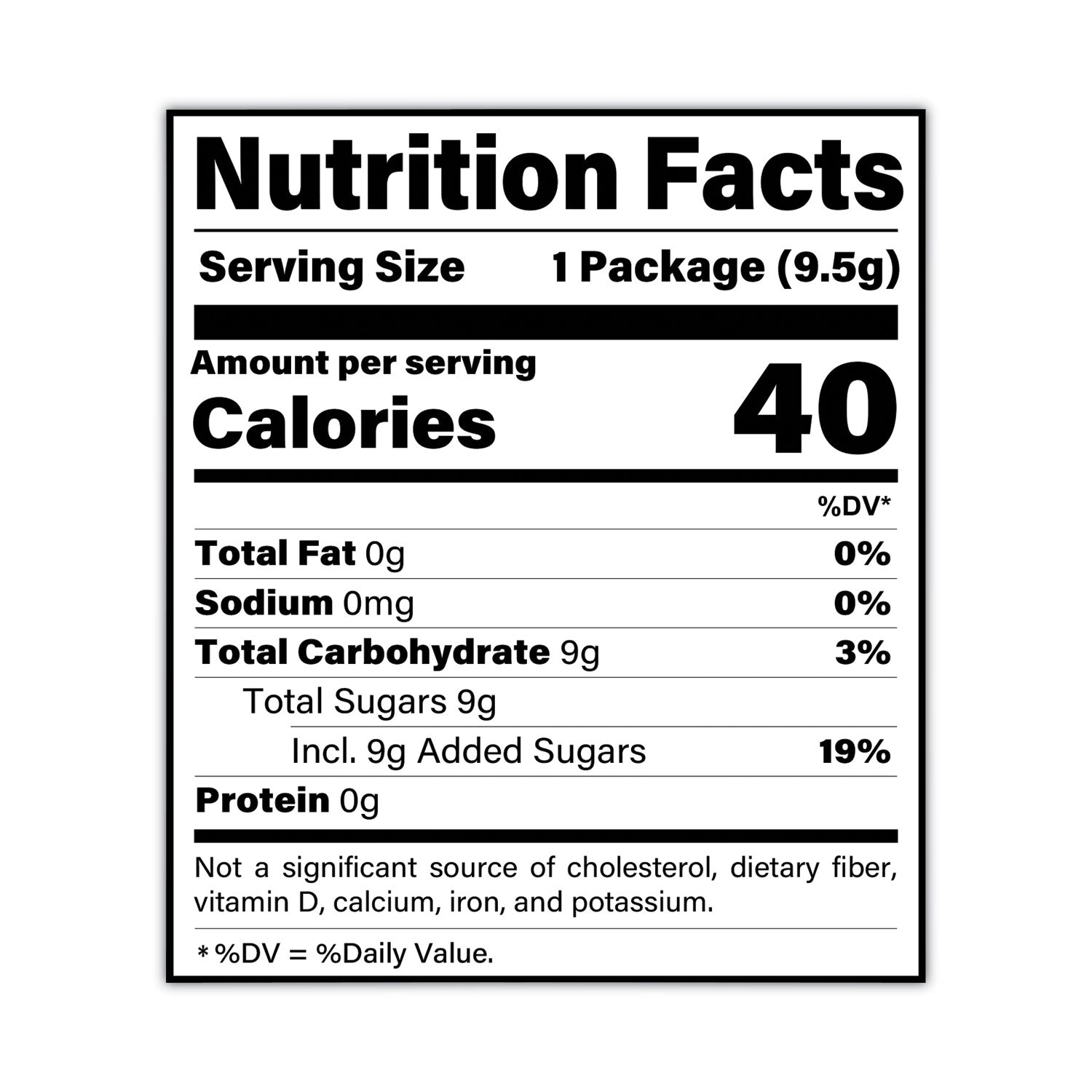 Blue Raspberry - 0.33 oz - 24 /Box - 1 / Carton