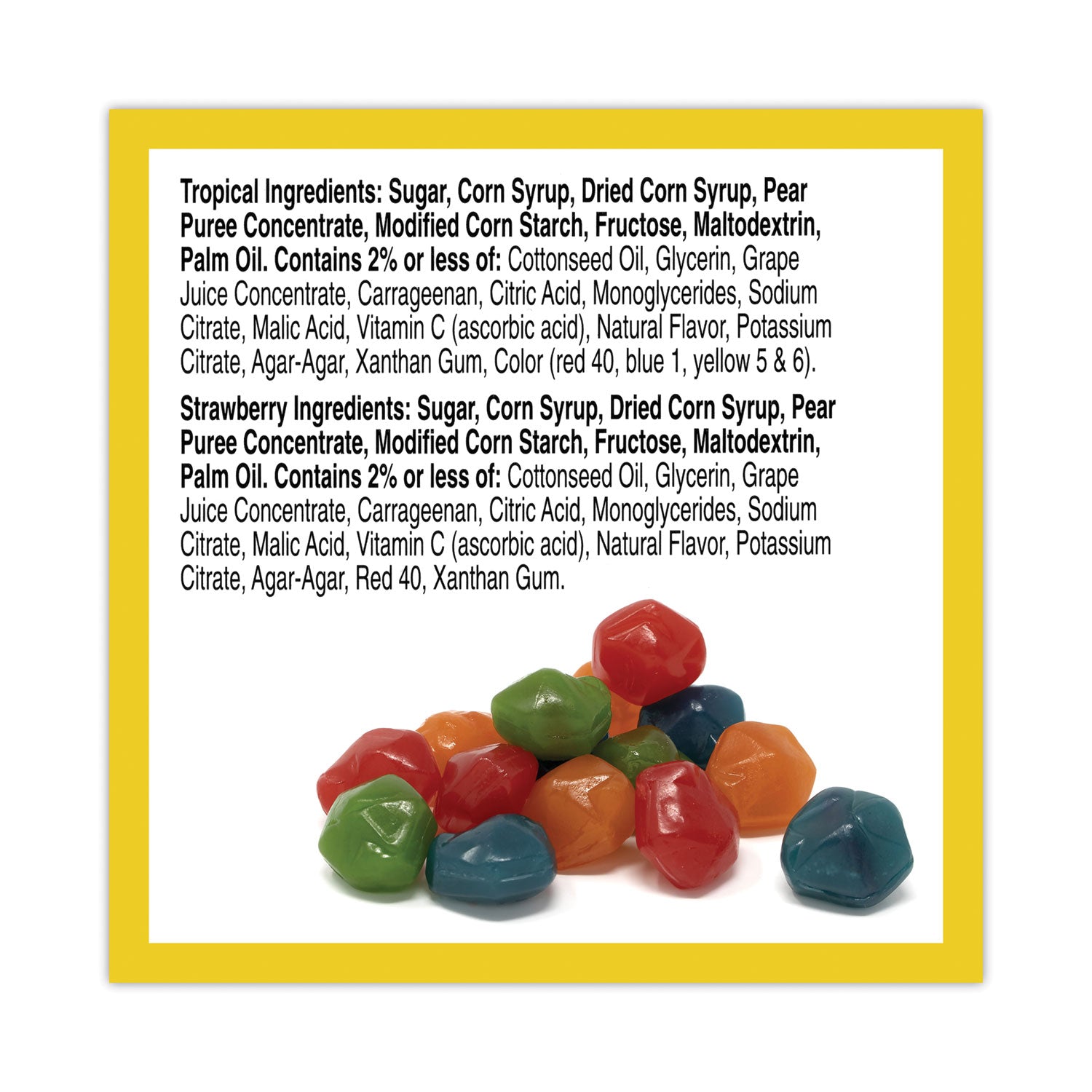 Individually Wrapped, Gluten-free - Assorted - 0.80 oz - 42/Bag - 1 Carton