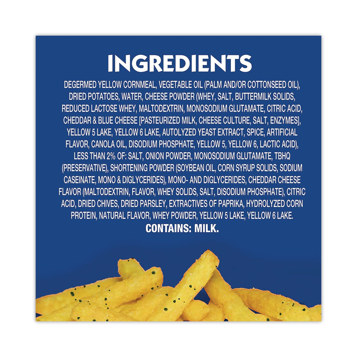 Cheddar Cheese, Corn - 1 Carton