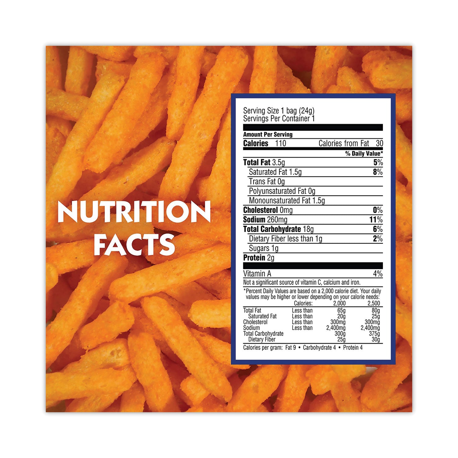 Green Rabbit Snack Box, Spicy Flavor, 0.85 oz Packs, 72 per Carton
