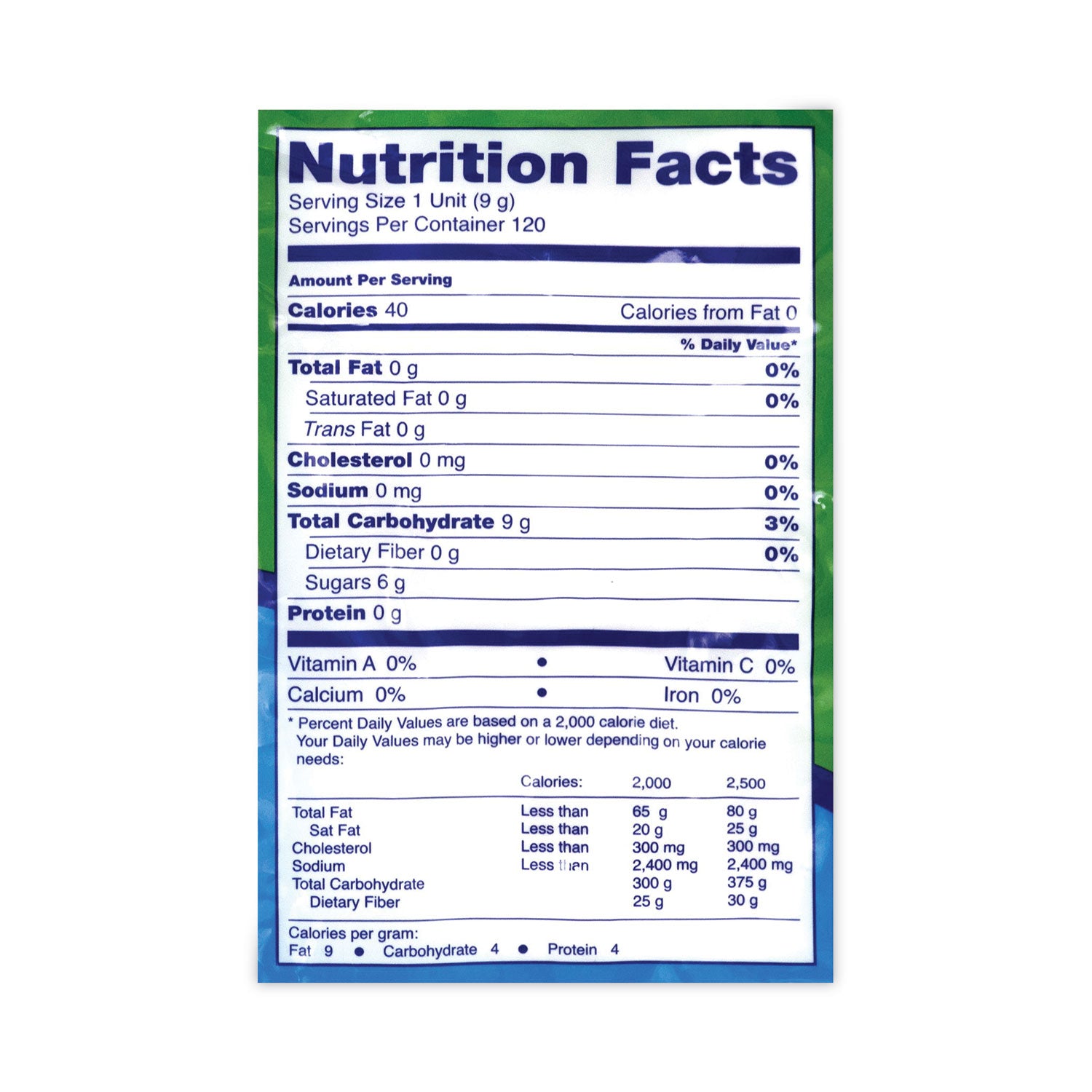 Spearmint - 120 /Bag - 1 Carton