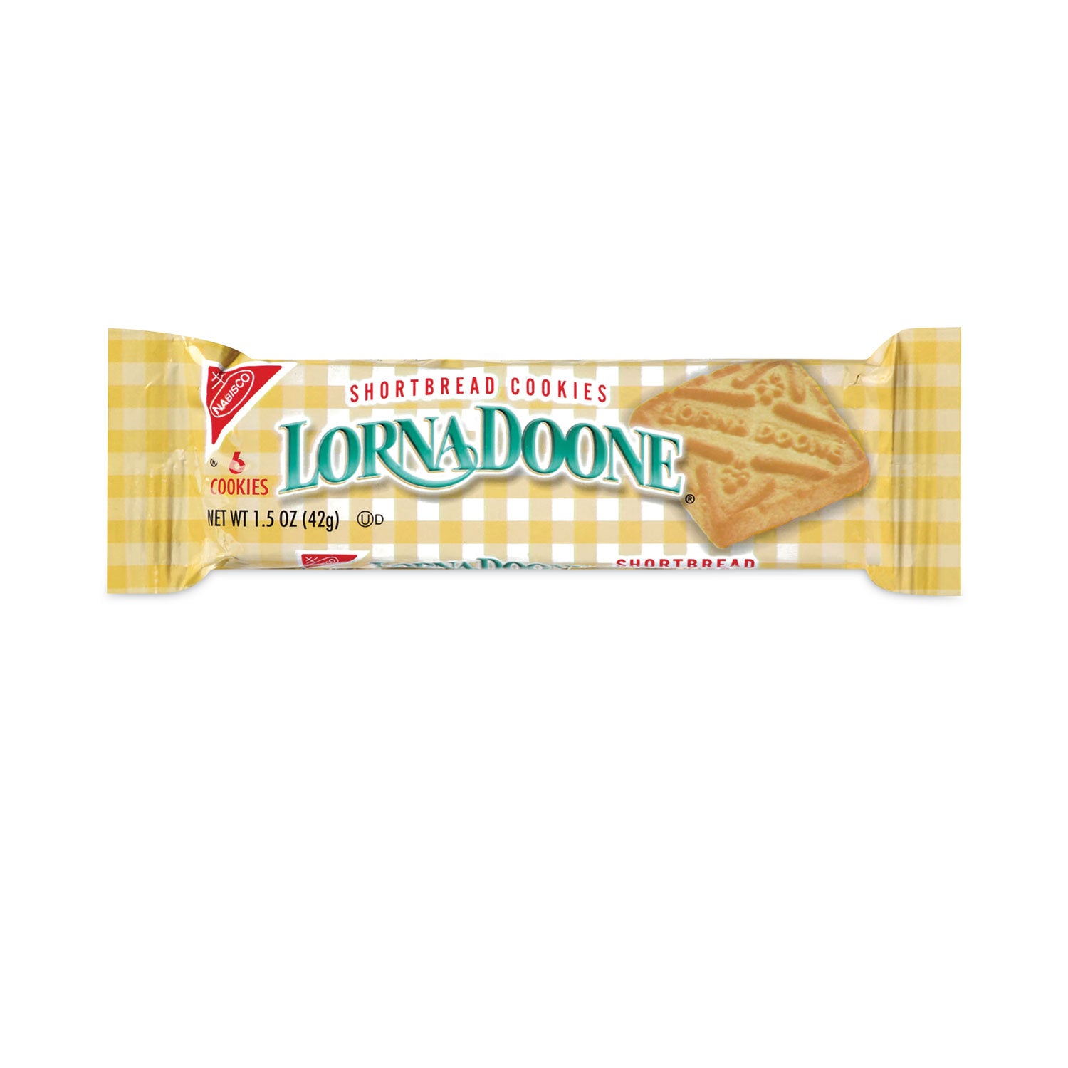 Lorna Doone Shortbread Cookies, 1.50 oz, 30 Bags per Carton