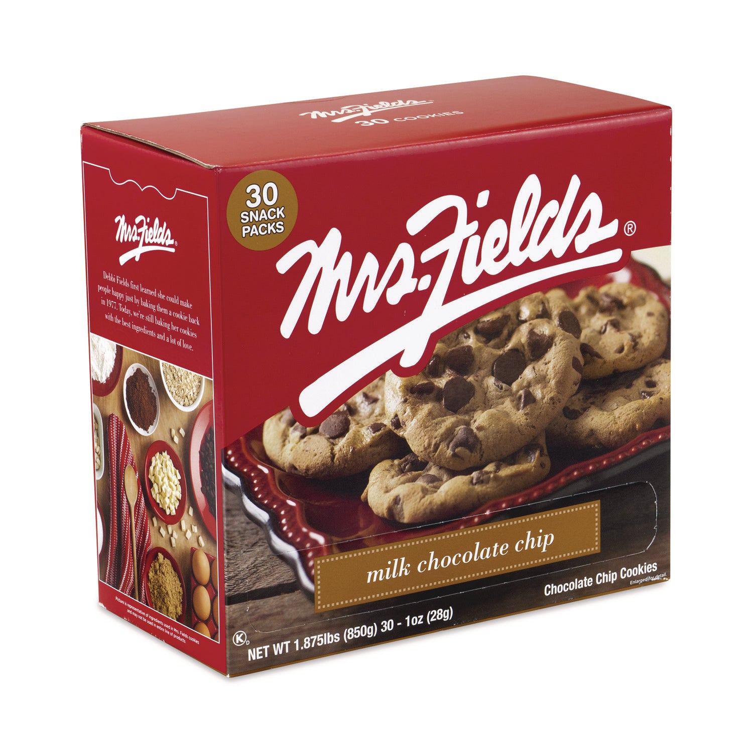 Individually Wrapped - Chocolate Chip - 30 / Carton