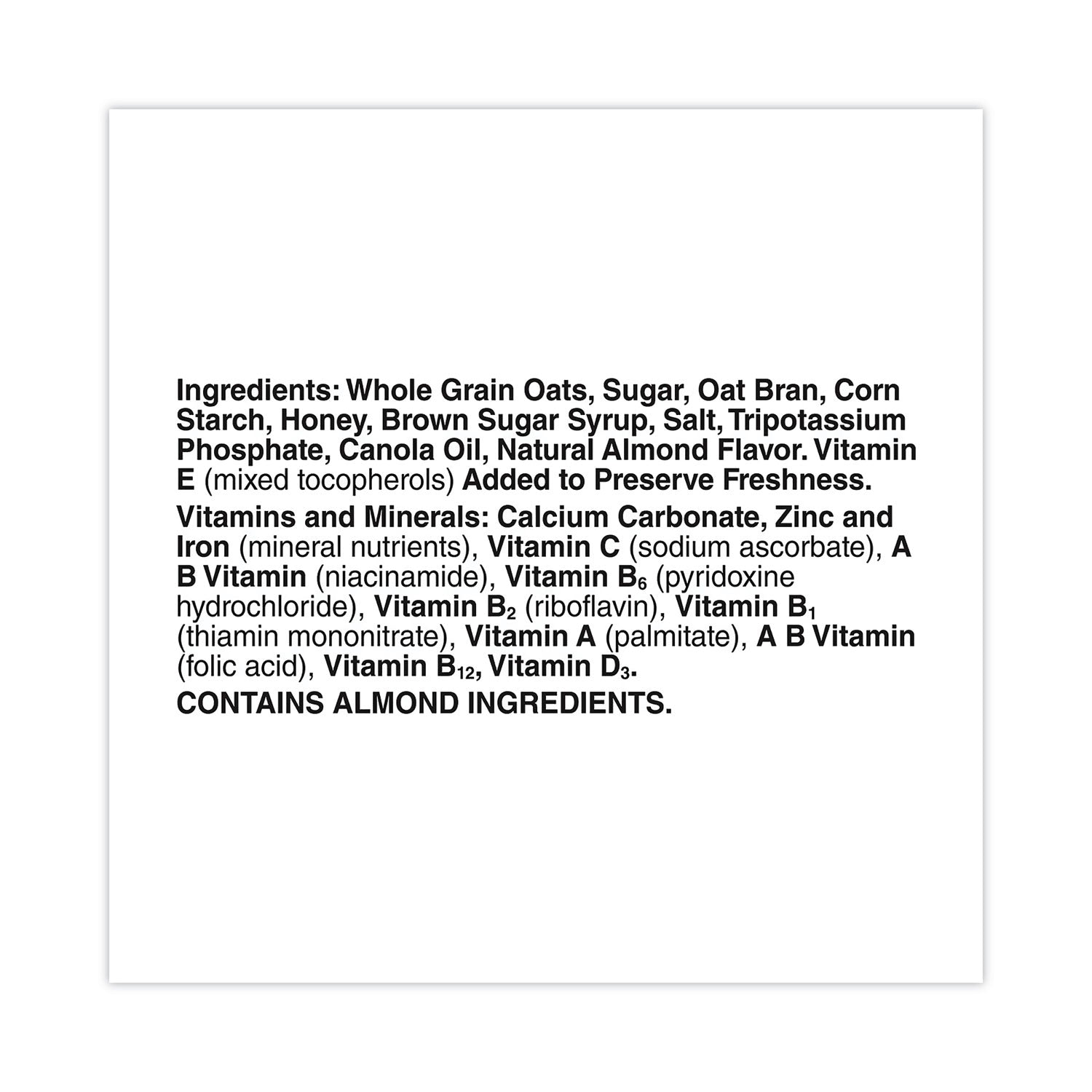 Honey Nut Cereal, 27.5 oz Box, 2/Carton