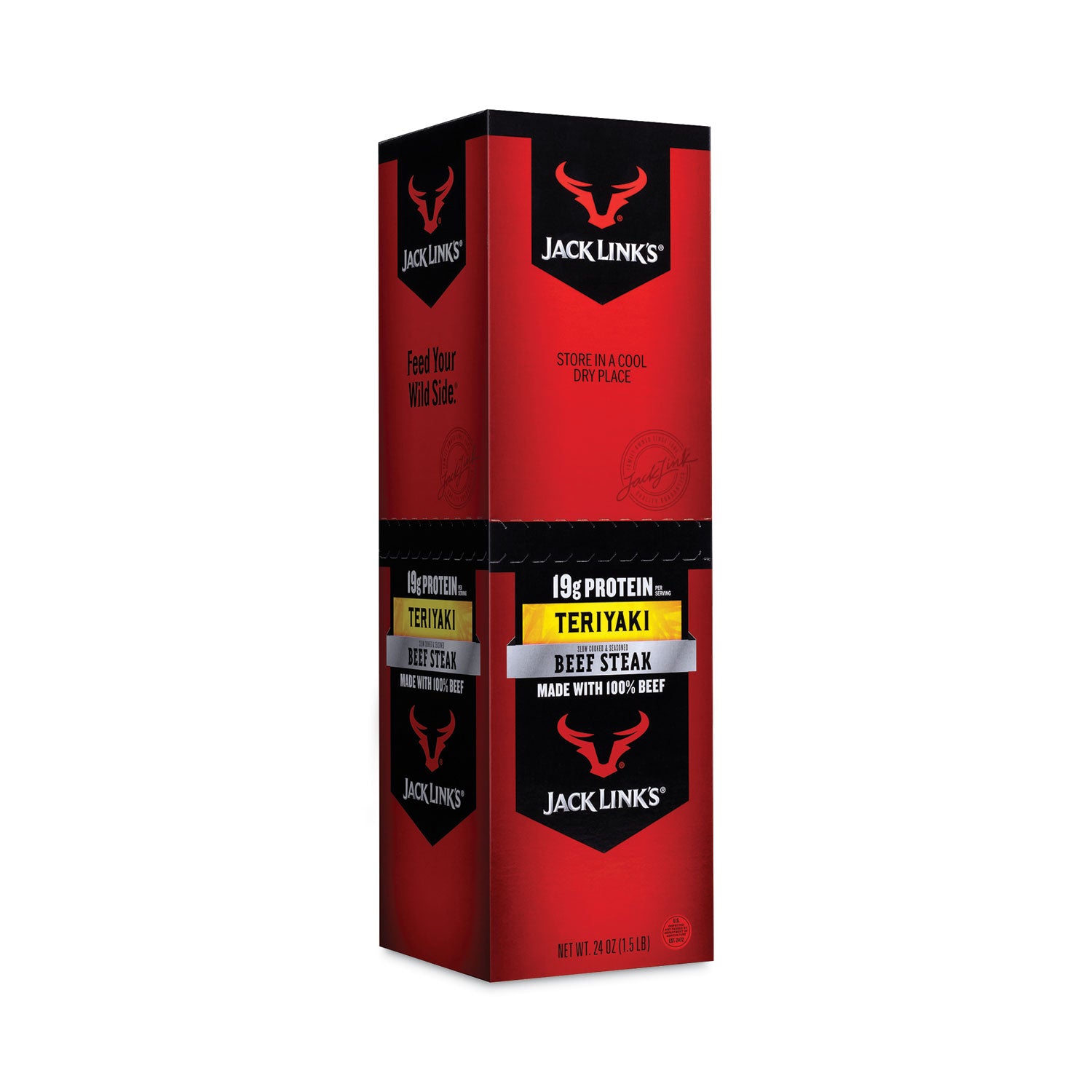 Green Rabbit Beef Snack - Original Beef Jerky - 1 / Carton