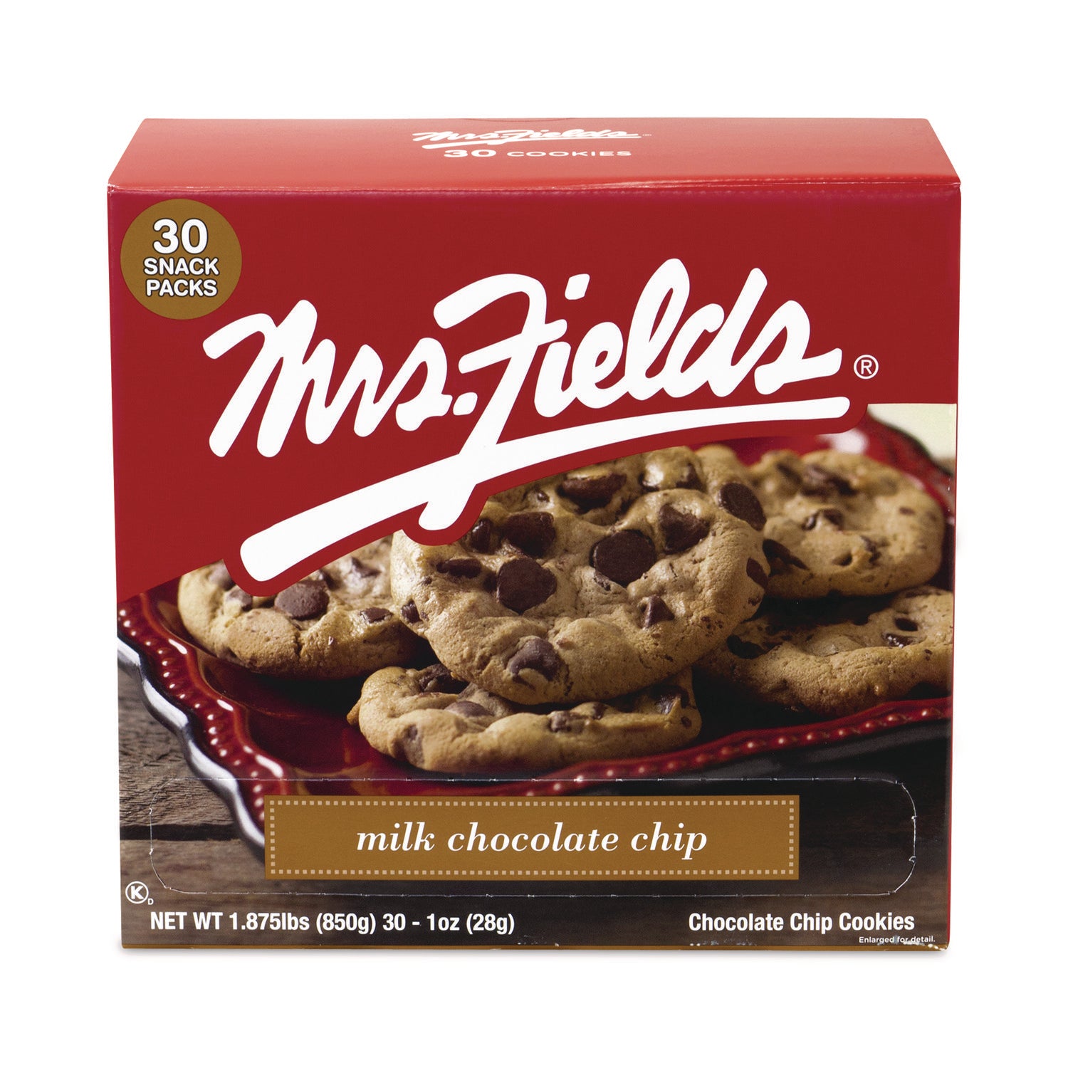 Individually Wrapped - Chocolate Chip - 30 / Carton