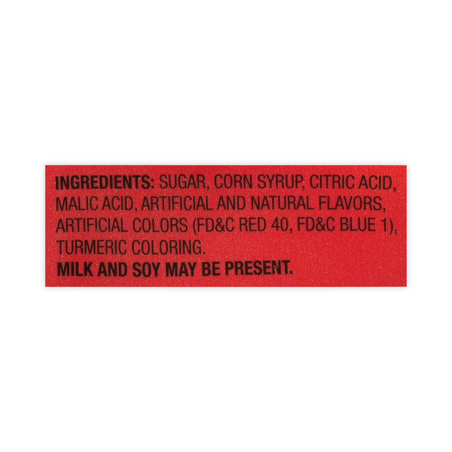 Green Rabbit Candy - Watermelon, Cherry, Grape, Green Apple, Strawberry - Individually Wrapped - 1 / Carton