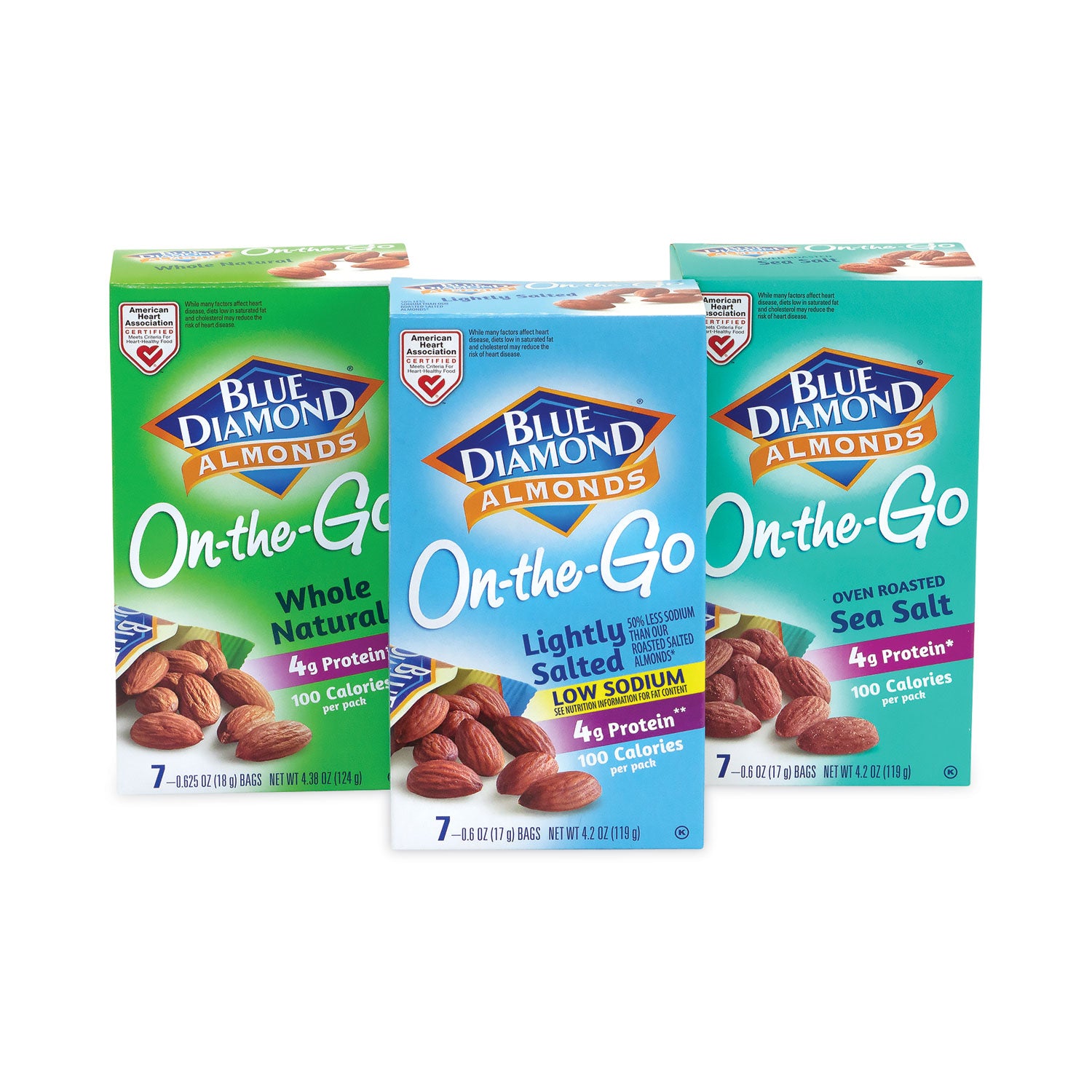 Whole Nut, Oven Roasted, Lightly Salted - 2 lb - 42/Bag - 1 Carton