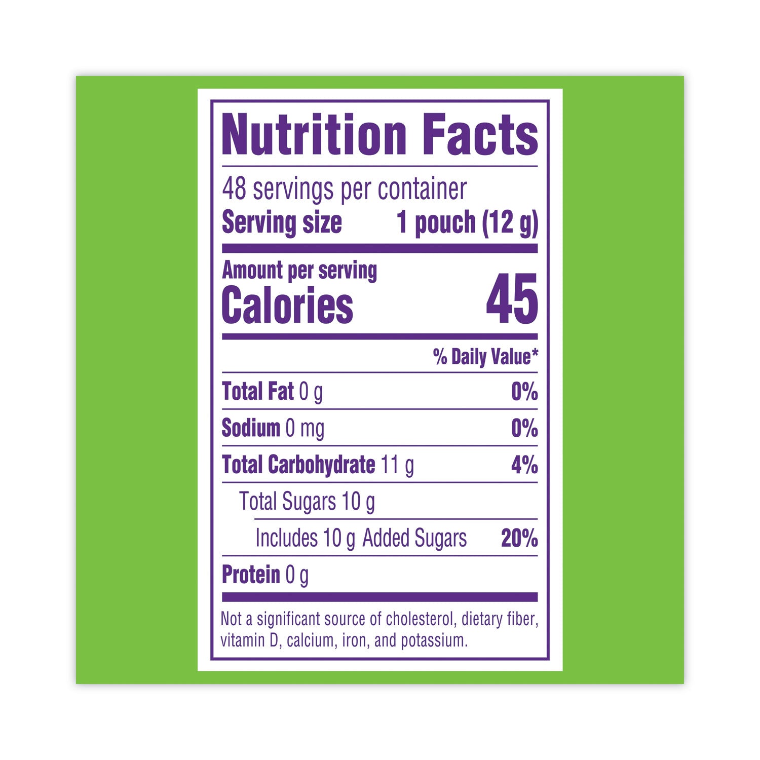 Cherry, Green Apple - Individually Wrapped - 0.50 oz - 48 / Carton