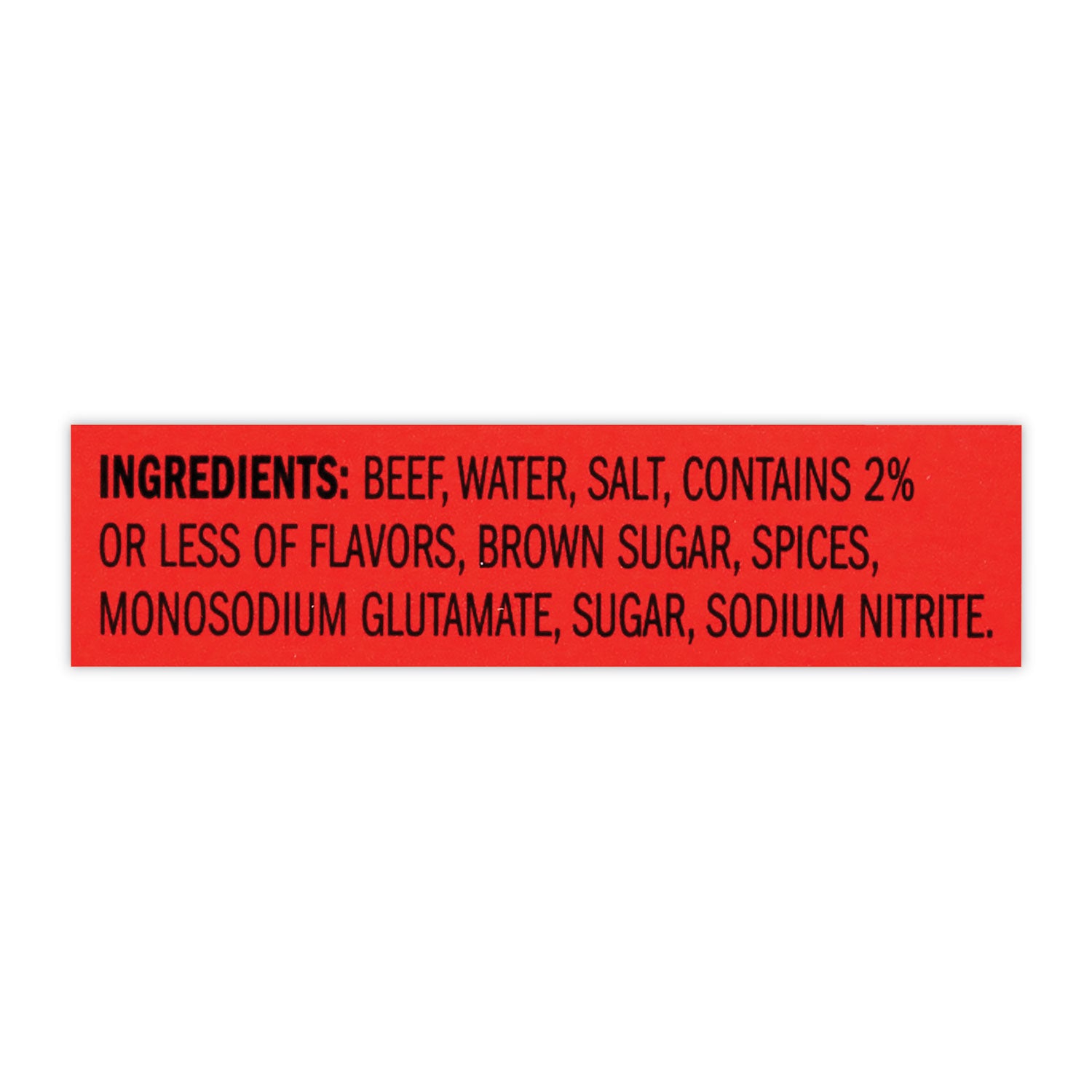 Green Rabbit Beef Snack - Original Beef Jerky - 1 / Carton