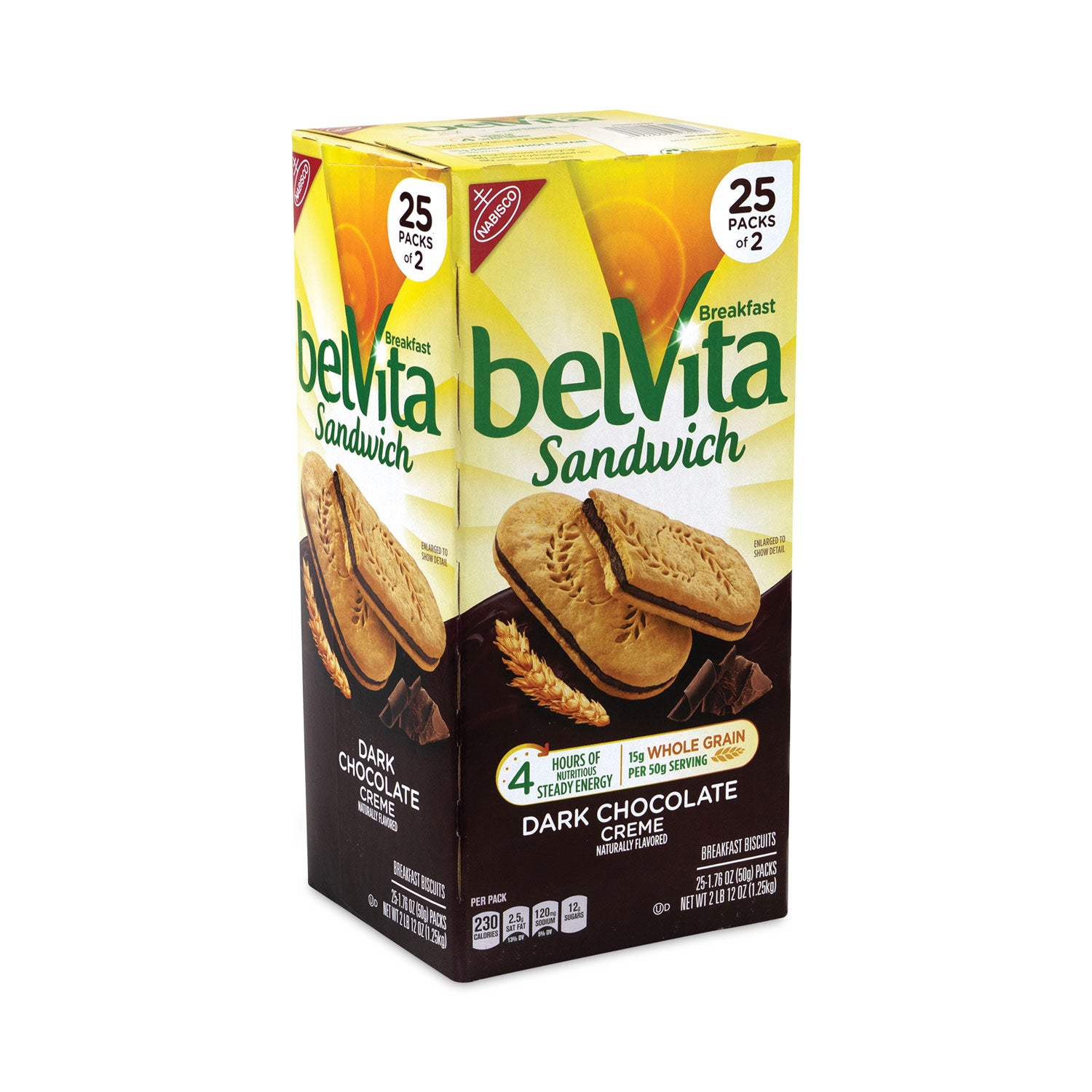 Individually Wrapped - Dark Chocolate Creme - 1.76 oz - 25/Bag - 1 Carton