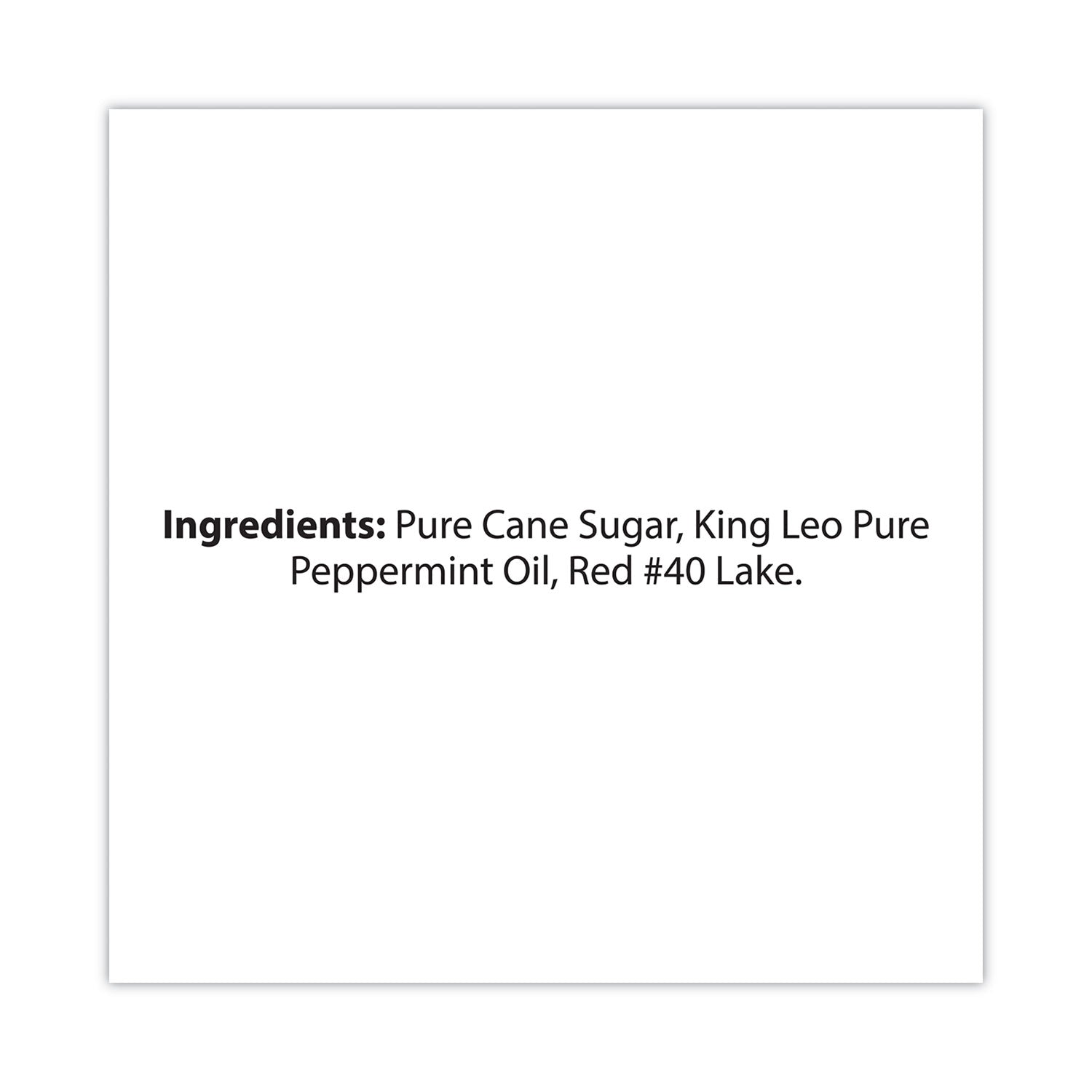 Peppermint - Individually Wrapped - 5 lb - 1 Carton