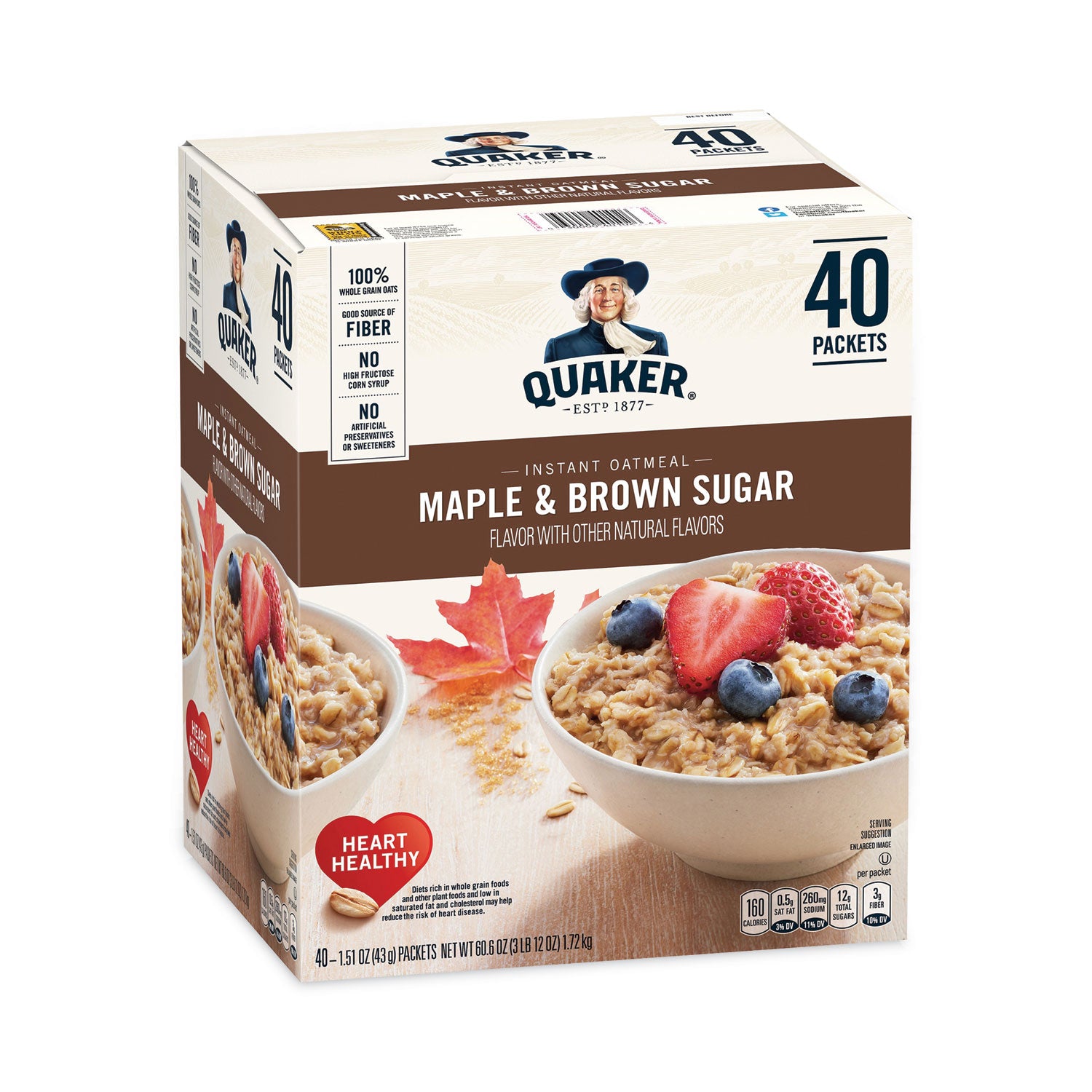 Maple & Brown Sugar - 1.51 oz - 1 / Carton
