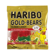 Green Rabbit Haribo Gold Gummi Bears - Fruity - 54 / Carton