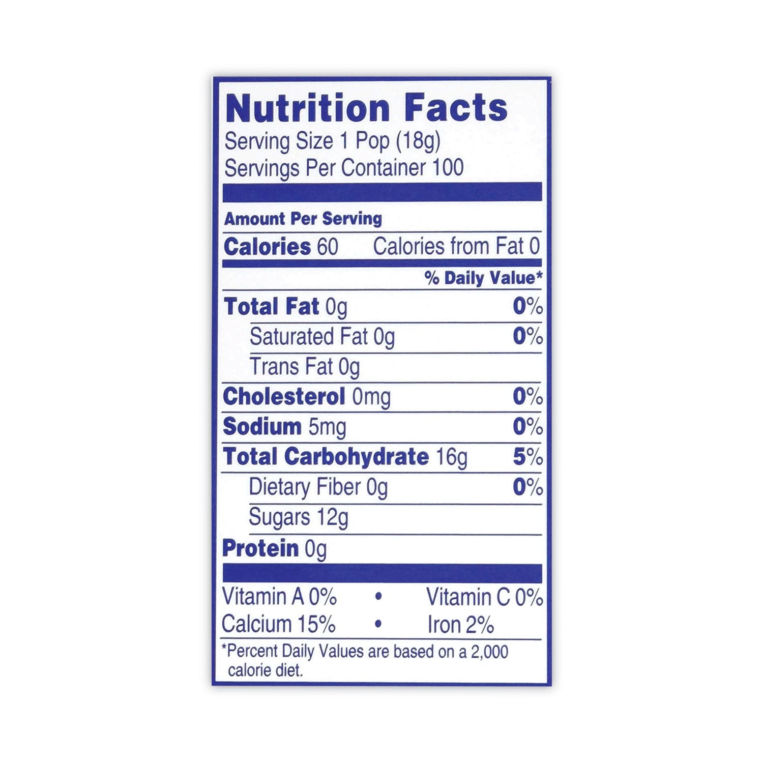 Fruit, Watermelon, Cherry, Grape, Green Apple, Strawberry - Individually Wrapped - 100 / Carton