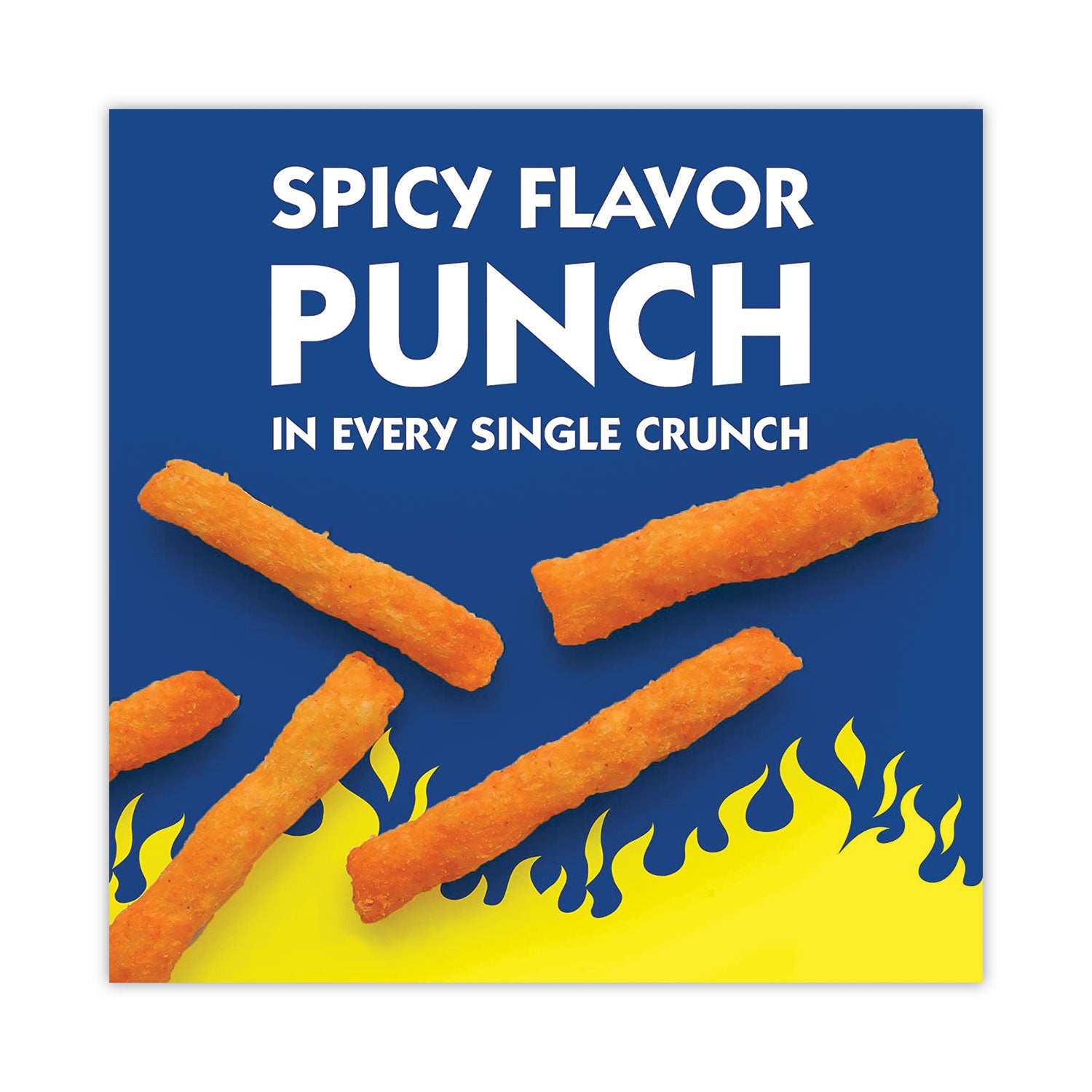 Green Rabbit Snack Box, Spicy Flavor, 0.85 oz Packs, 72 per Carton