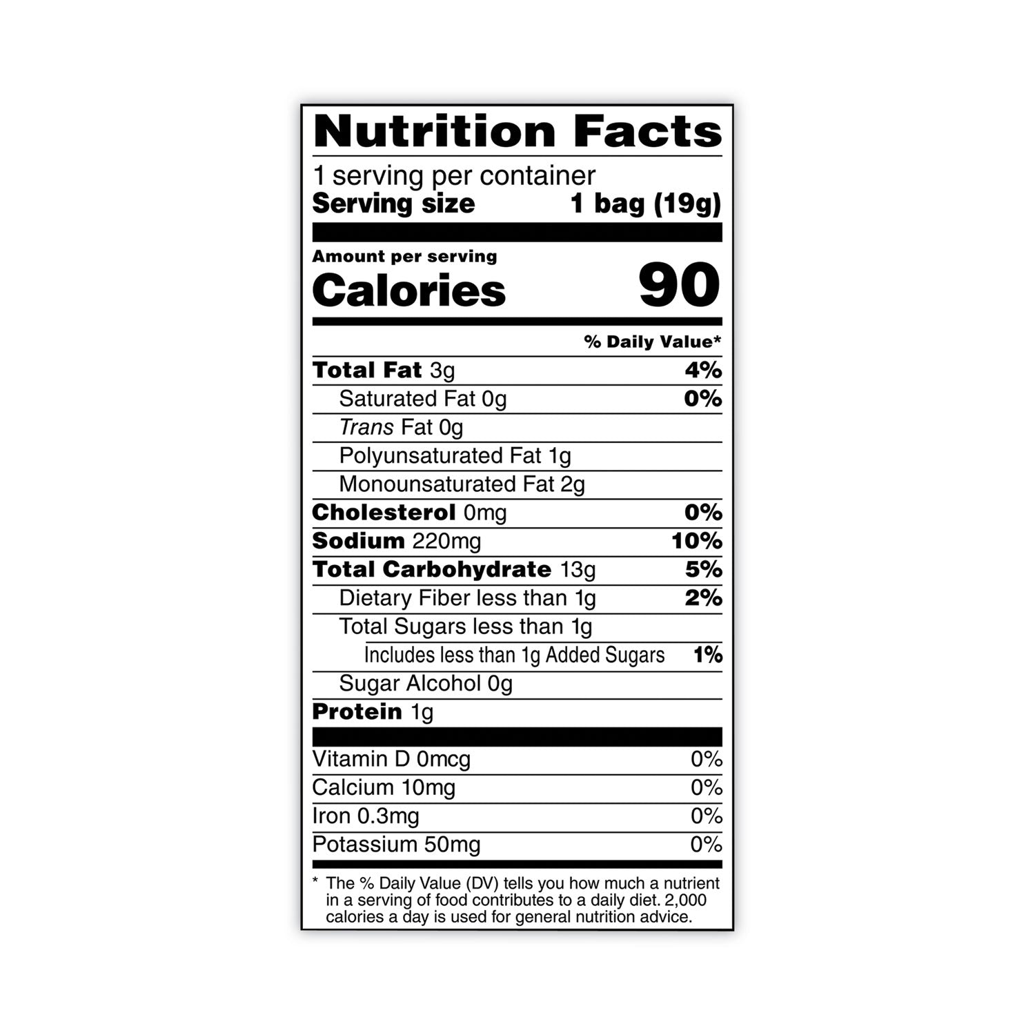 Gluten-free - Cheddar Cheese - 0.67 oz - 1 Carton