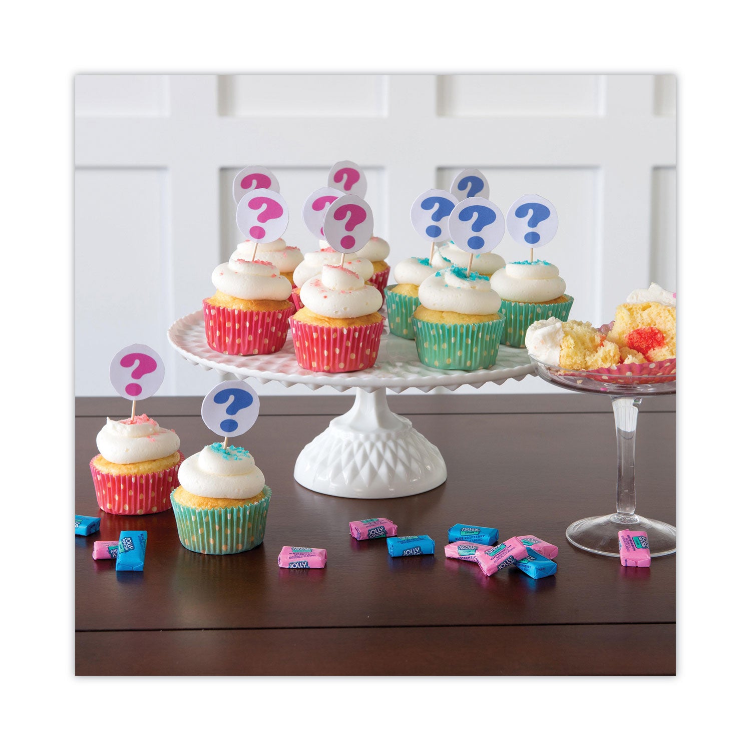 Strawberry, Cherry, Watermelon, Blue Raspberry, Green Apple - 13 oz - 4 /Bag - 1 Carton