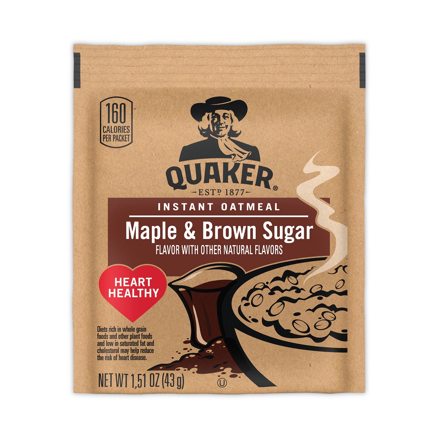 Maple & Brown Sugar - 1.51 oz - 1 / Carton