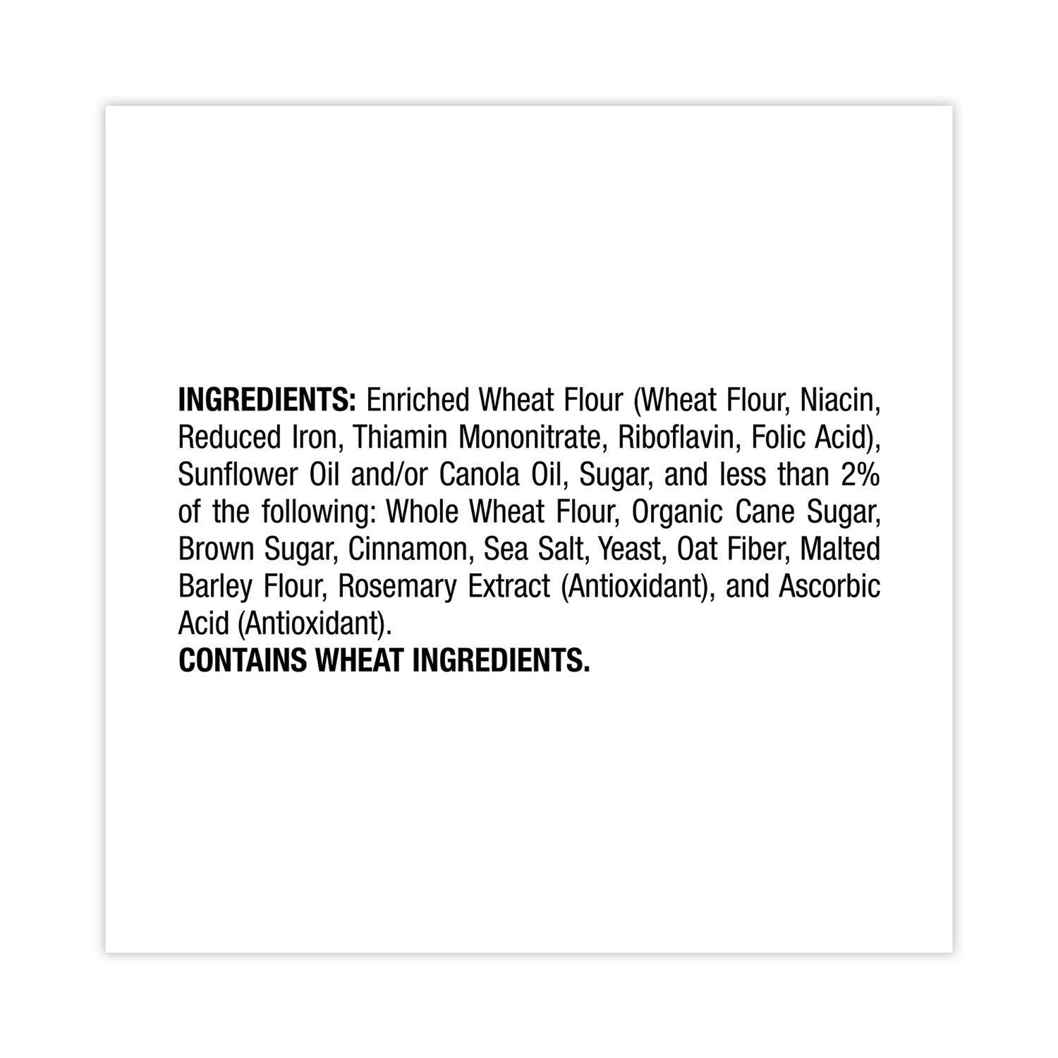 No Artificial Color, No Artificial Flavor - Cinnamon - 1 / Carton