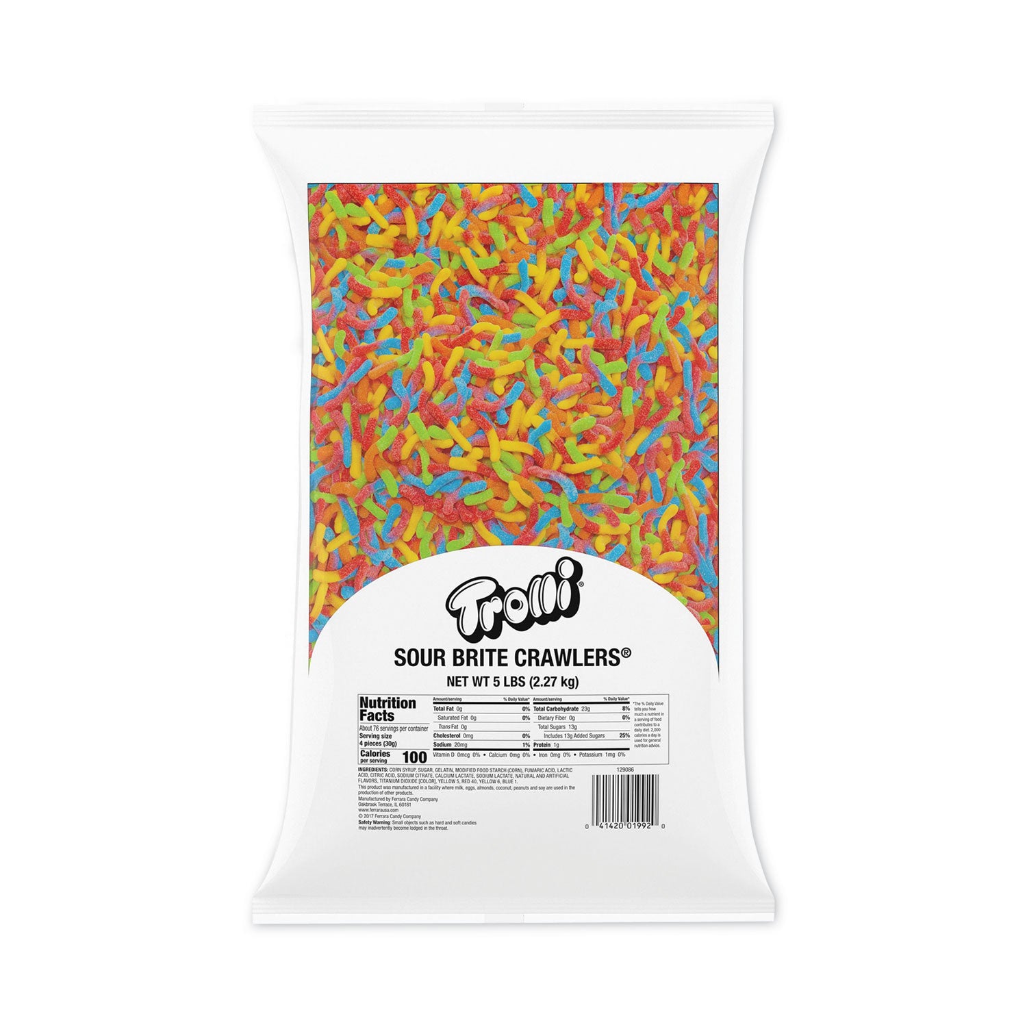 Orange, Lime, Cherry, Lemon, Strawberry, Grape - 5 lb - 1