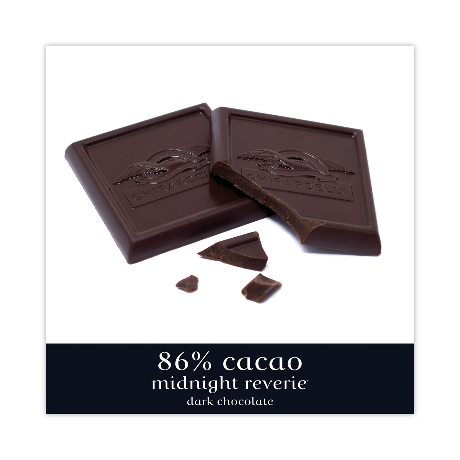 Dark Chocolate - 3 /Bag - 1 Carton