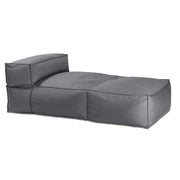 Baya Outdoor Chaise - Luxurious Chaise Sun Lounger for Poolside or Hospitality, Charcoal