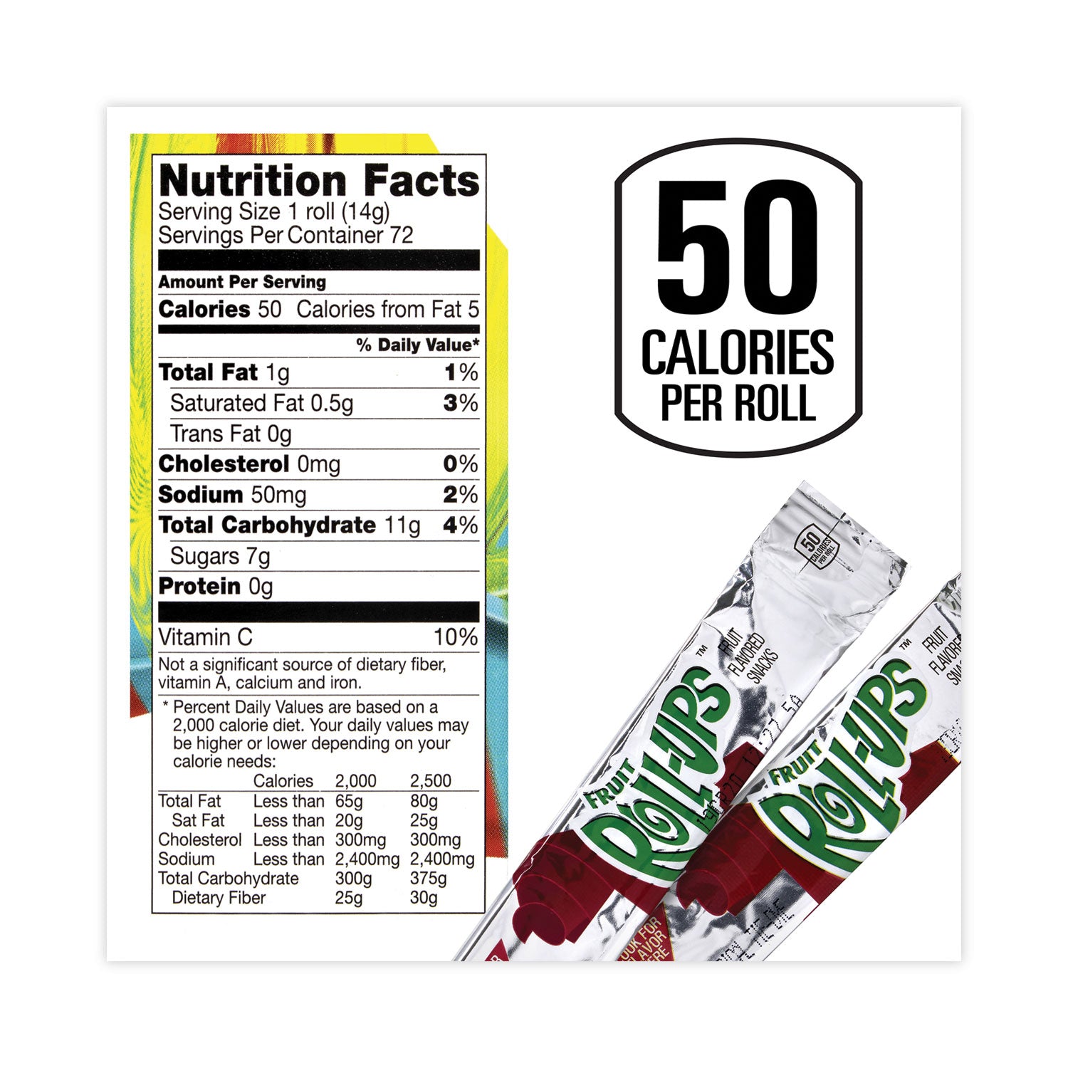 Strawberry, Tropical Fruit - 0.50 oz - 1 / Carton